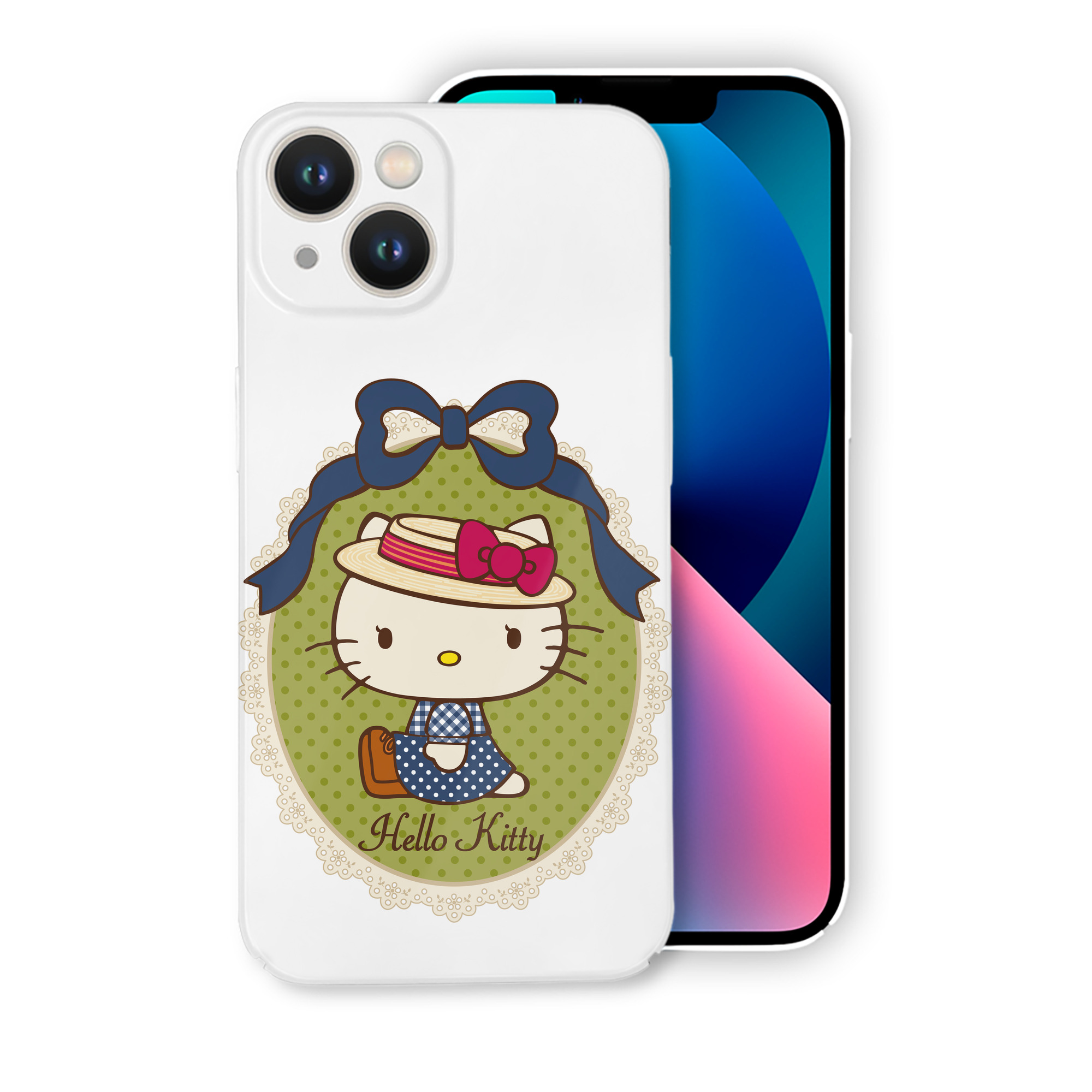 （画像用） Hello Kitty ハローキティ 【iPhone 14シリーズ対応】ハードケース