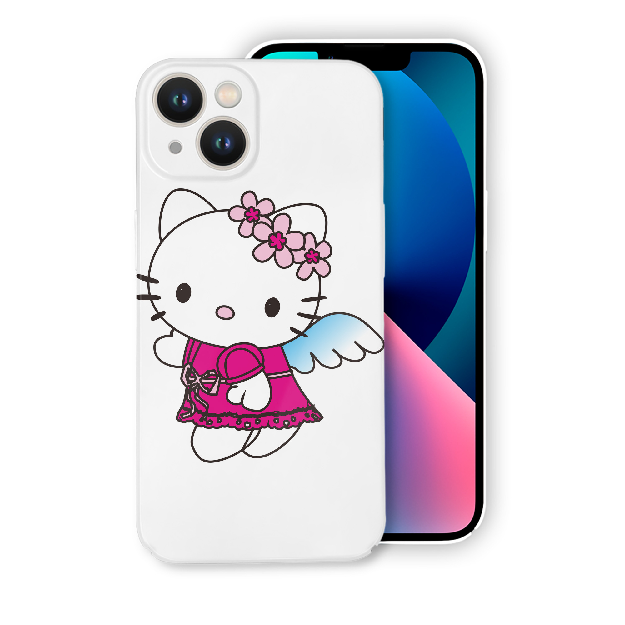 （画像用） Hello Kitty ハローキティ 【iPhone 14シリーズ対応】ハードケース