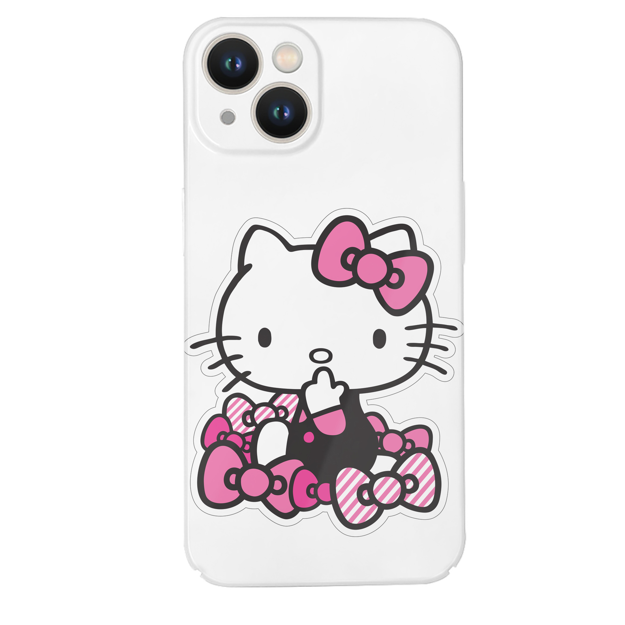 （画像用） Hello Kitty ハローキティ 【iPhone 14シリーズ対応】ハードケース