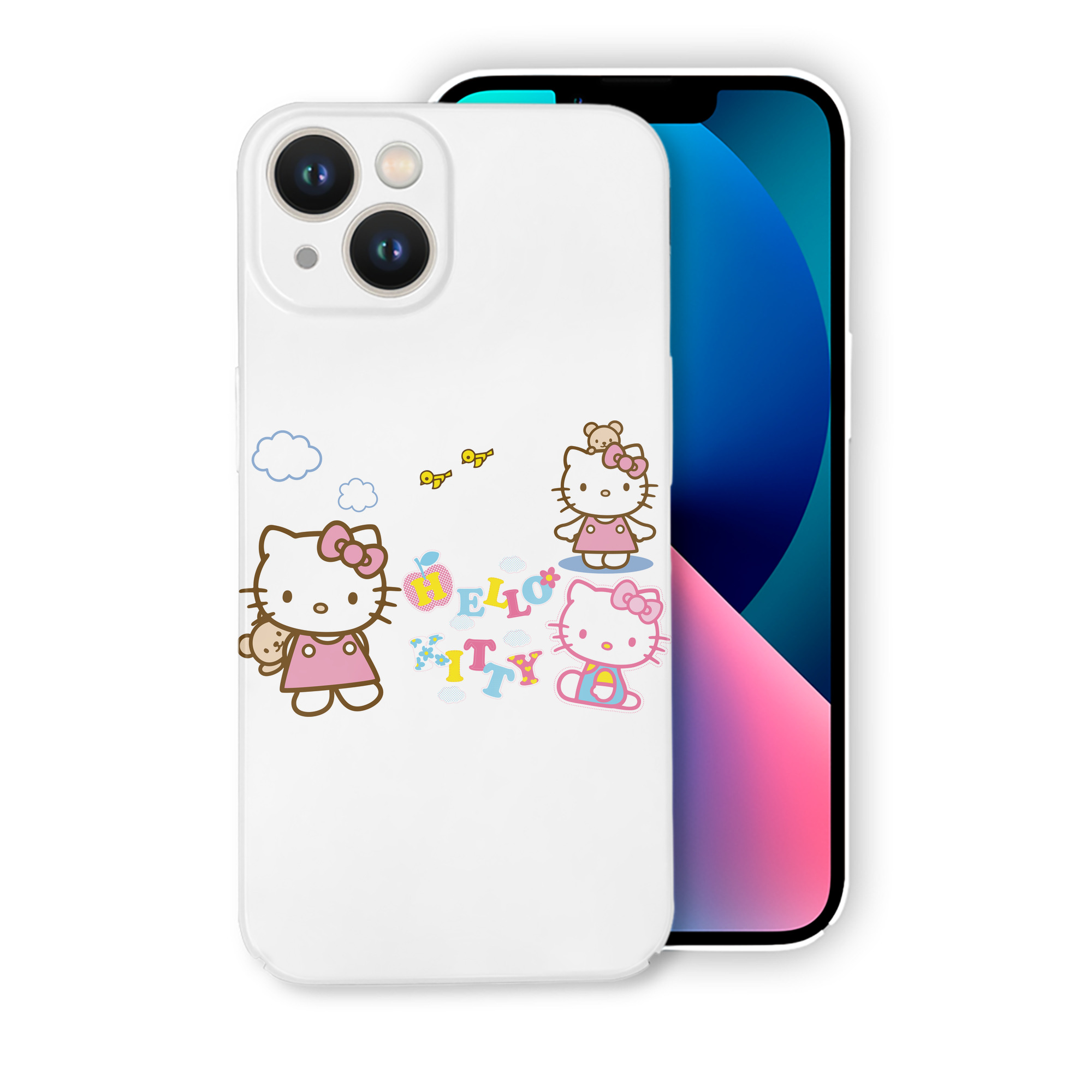 （画像用） Hello Kitty ハローキティ 【iPhone 14シリーズ対応】ハードケース