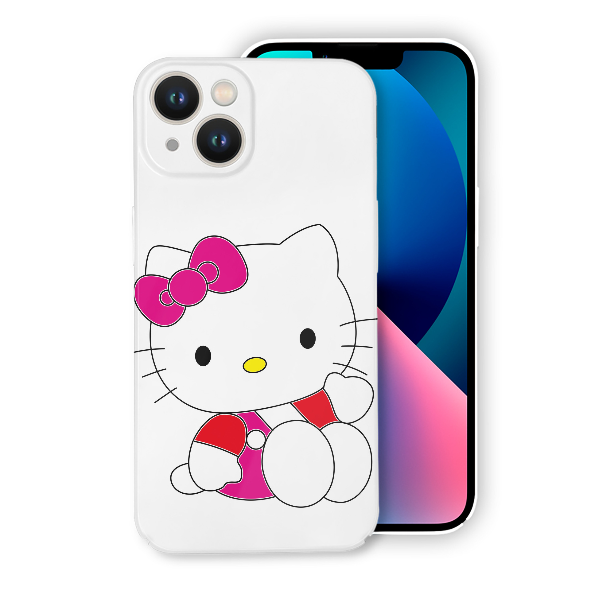 （画像用） Hello Kitty ハローキティ 【iPhone 14シリーズ対応】ハードケース