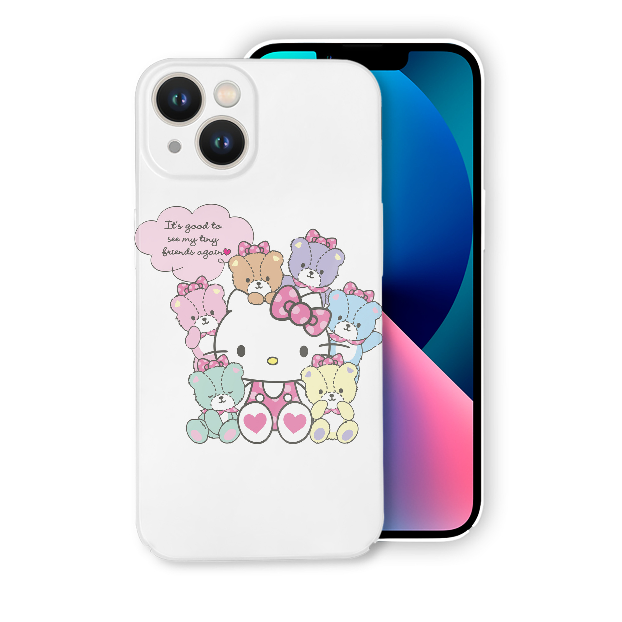 （画像用） Hello Kitty ハローキティ 【iPhone 14シリーズ対応】ハードケース
