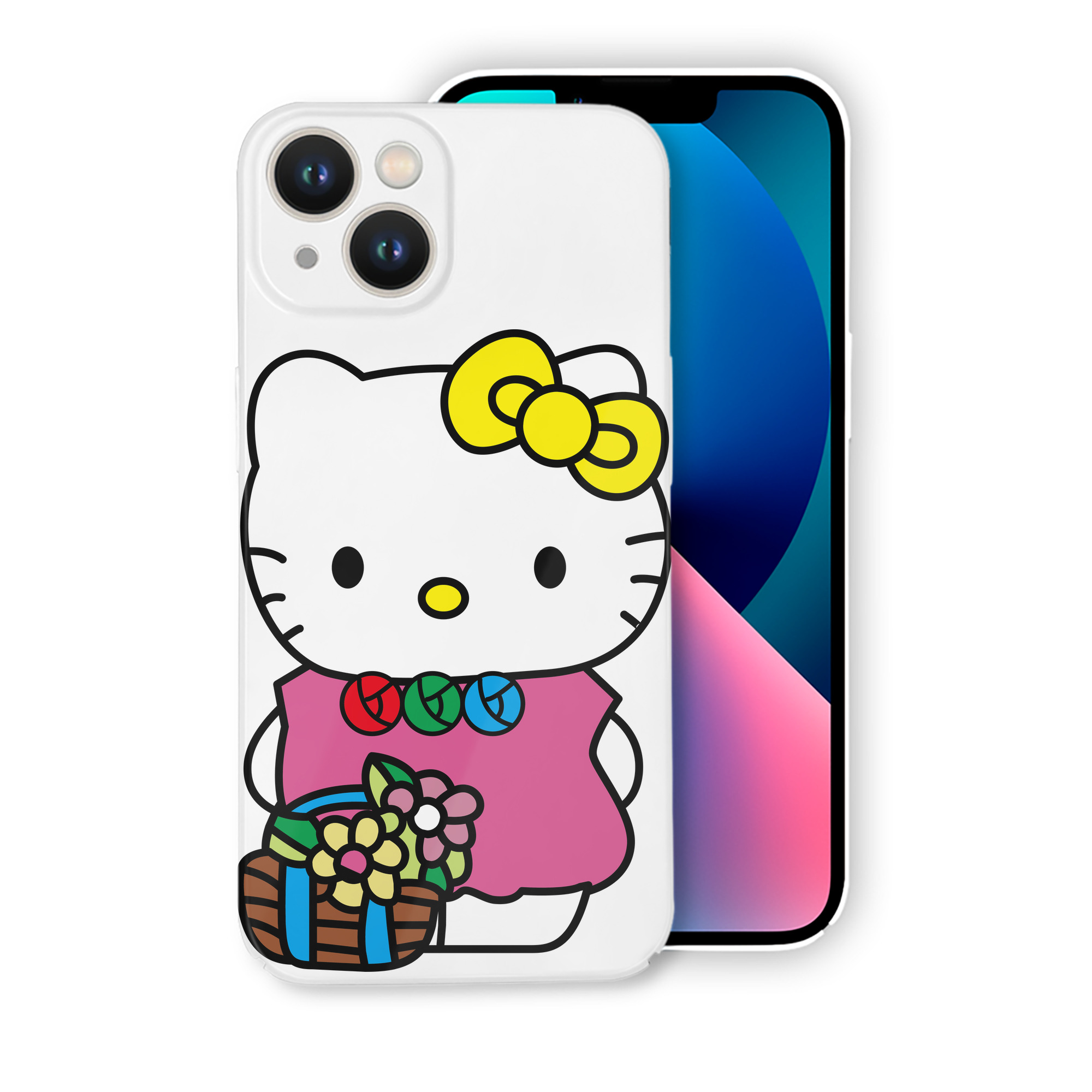 （画像用） Hello Kitty ハローキティ 【iPhone 14シリーズ対応】ハードケース