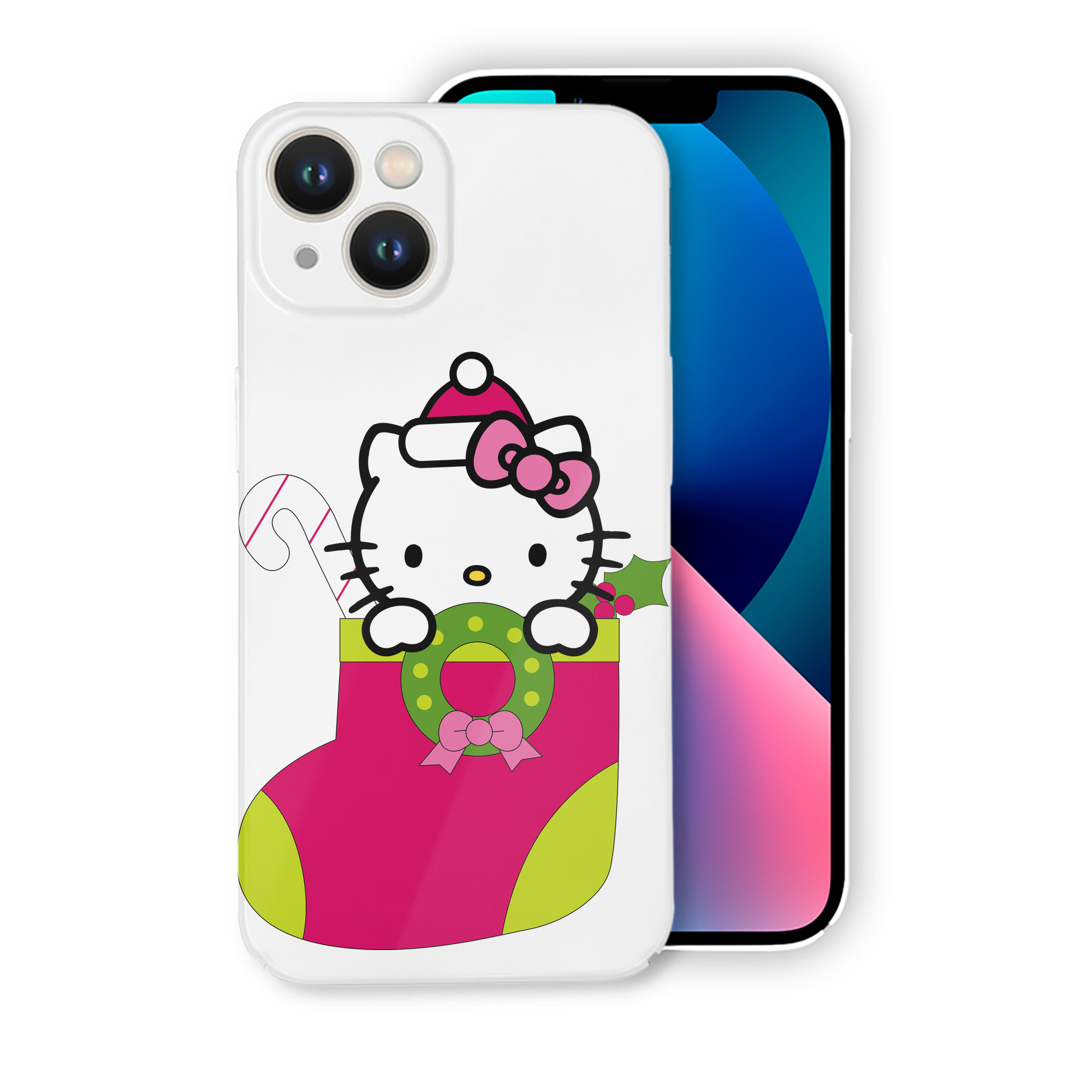 （画像用） Hello Kitty ハローキティ 【iPhone 14シリーズ対応】ハードケース