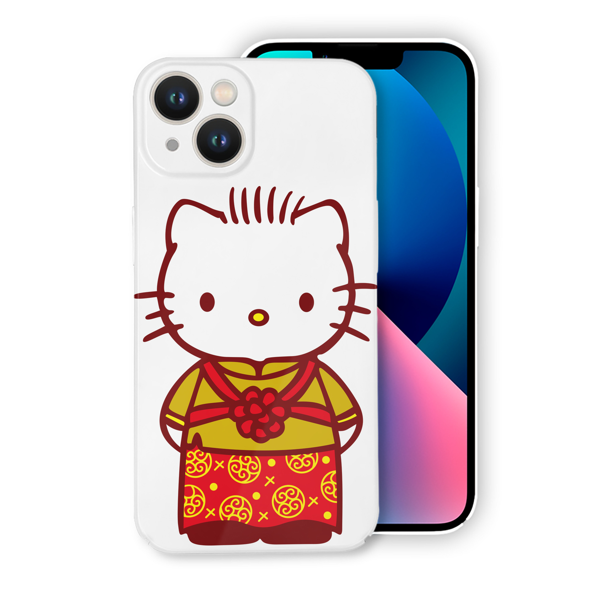 （画像用） Hello Kitty ハローキティ 【iPhone 14シリーズ対応】ハードケース
