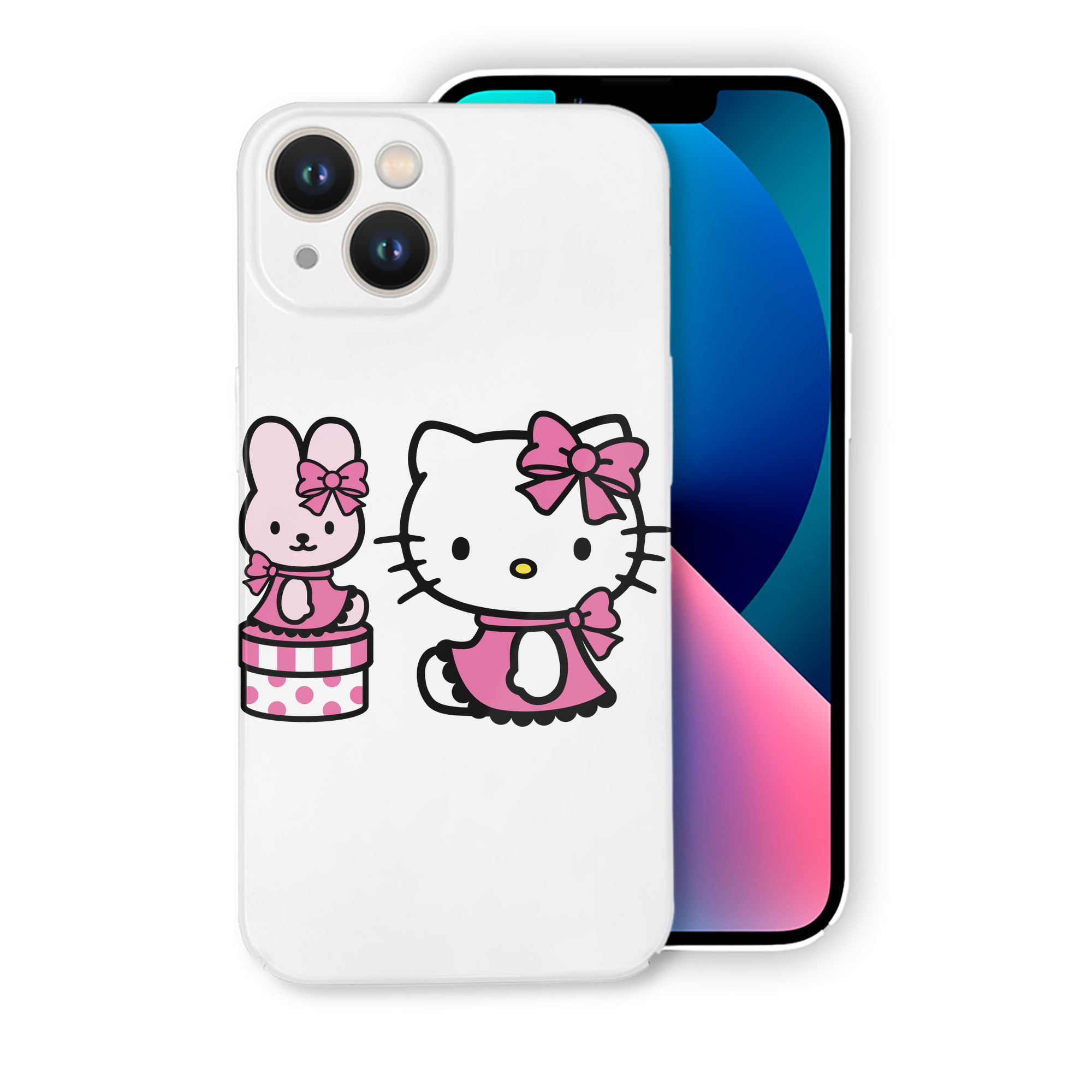（画像用） Hello Kitty ハローキティ 【iPhone 14シリーズ対応】ハードケース