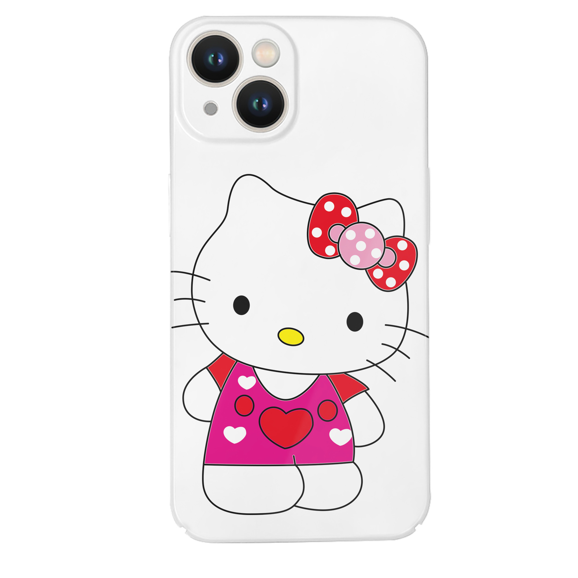 （画像用） Hello Kitty ハローキティ 【iPhone 14シリーズ対応】ハードケース