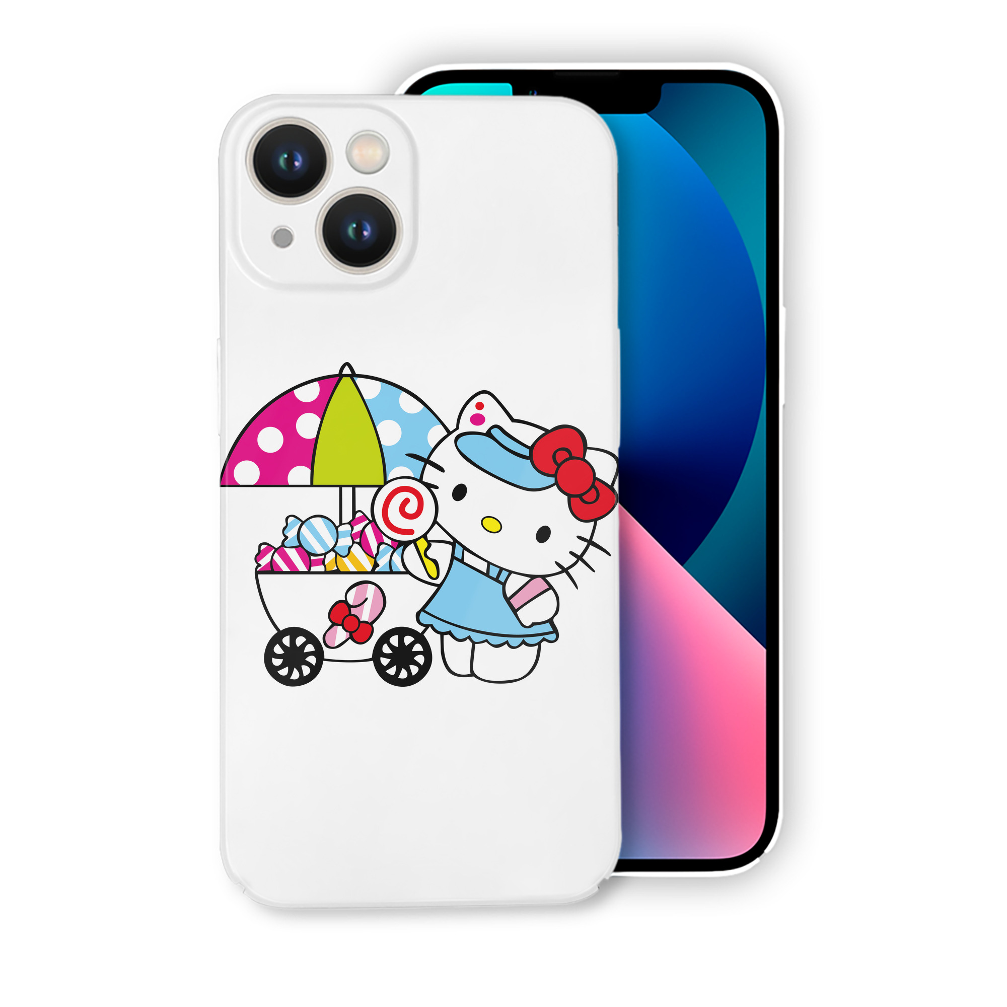 （画像用） Hello Kitty ハローキティ 【iPhone 14シリーズ対応】ハードケース