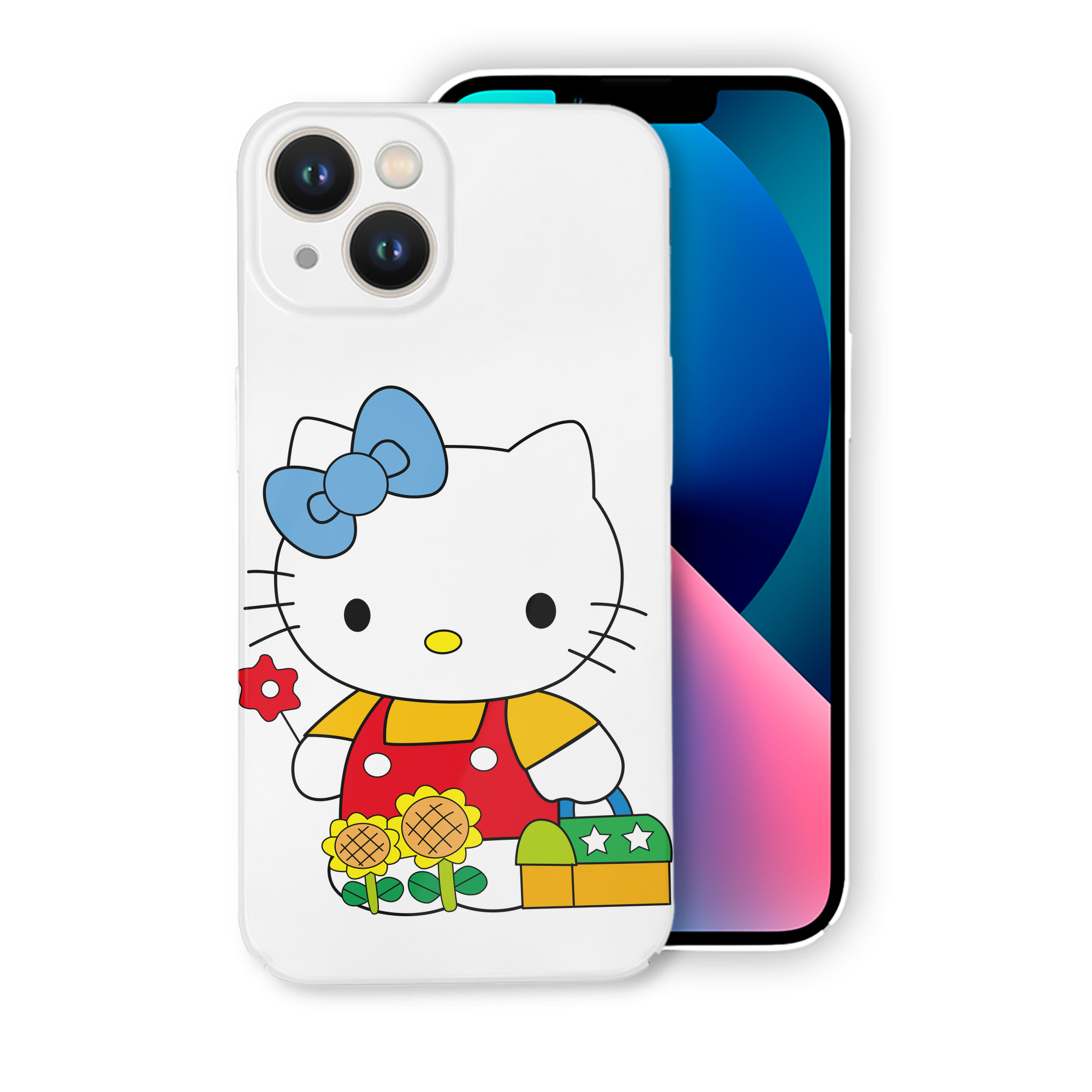 （画像用） Hello Kitty ハローキティ 【iPhone 14シリーズ対応】ハードケース