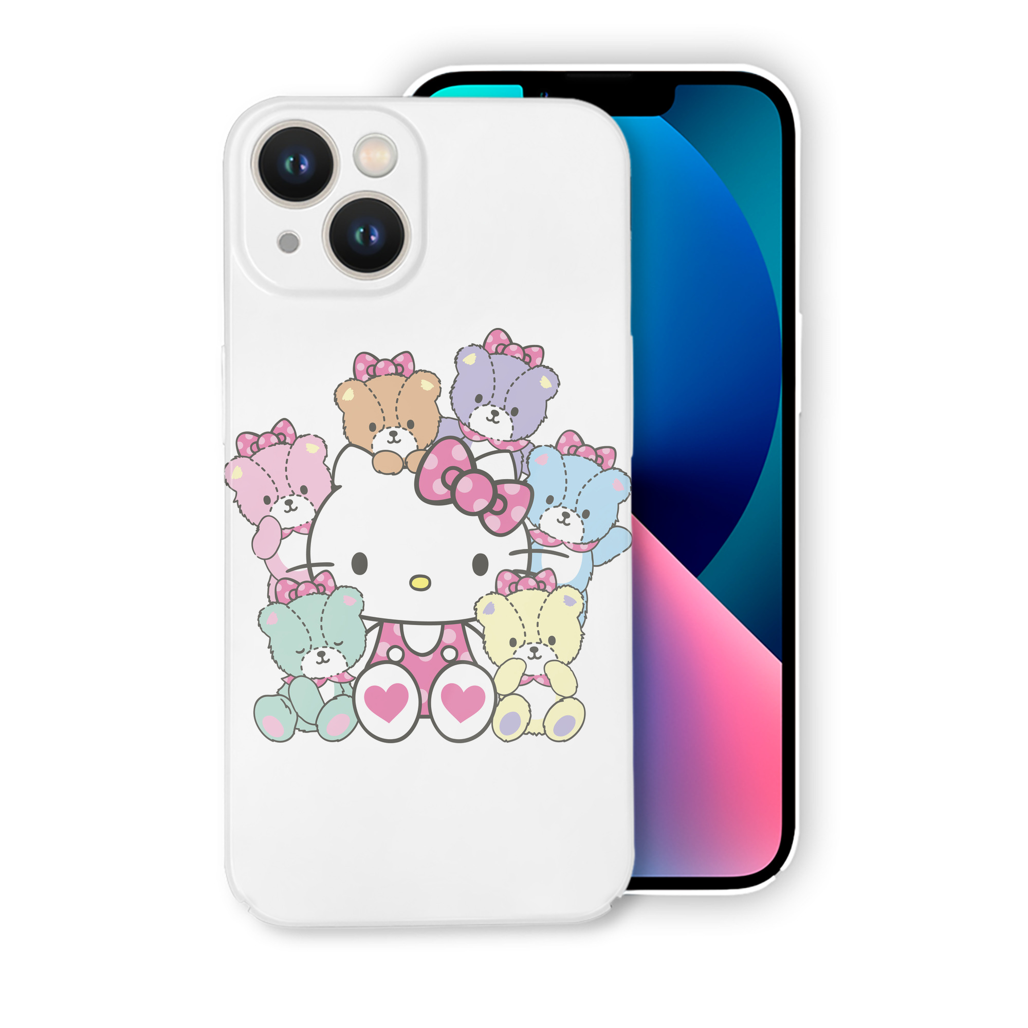 （画像用） Hello Kitty ハローキティ 【iPhone 14シリーズ対応】ハードケース
