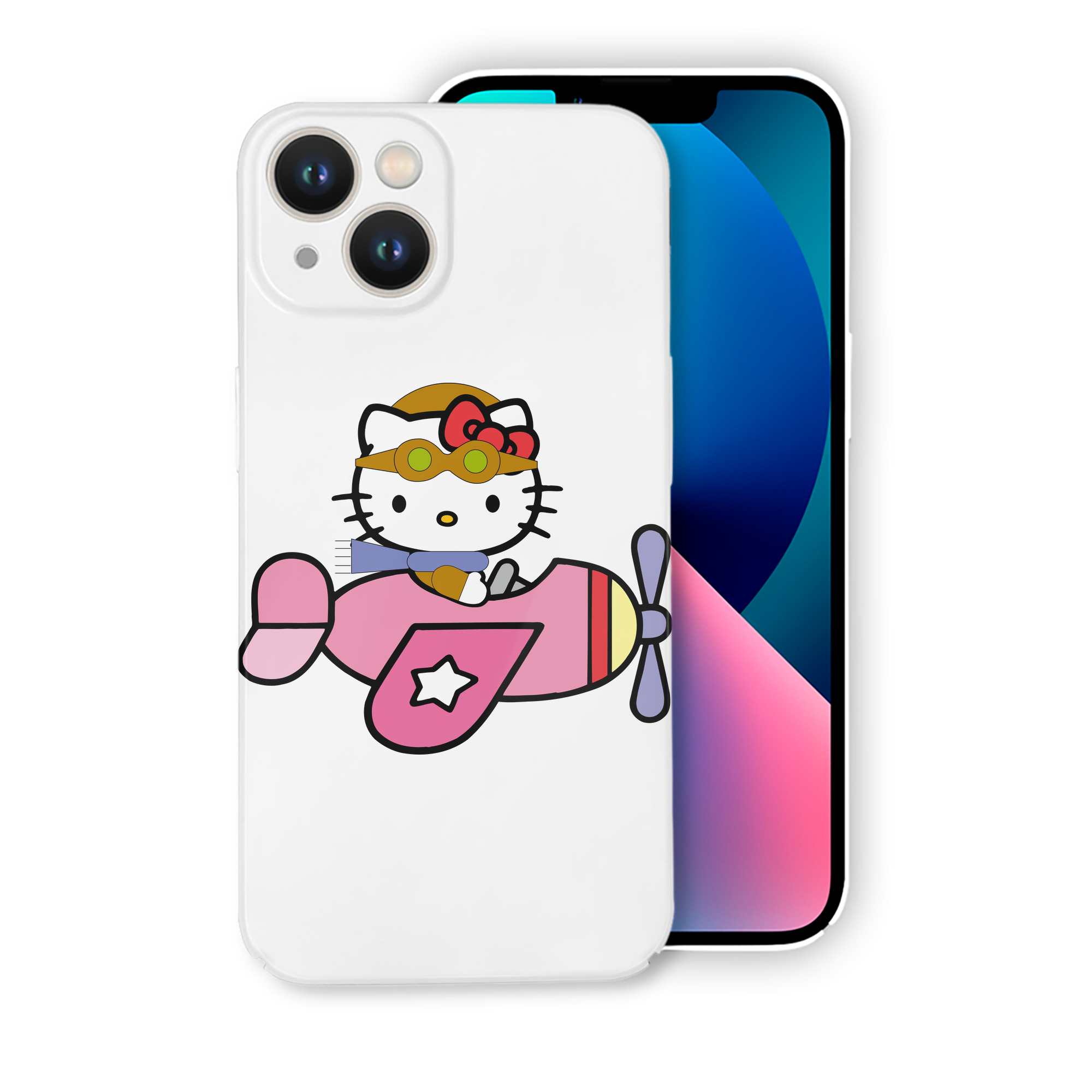 （画像用） Hello Kitty ハローキティ 【iPhone 14シリーズ対応】ハードケース