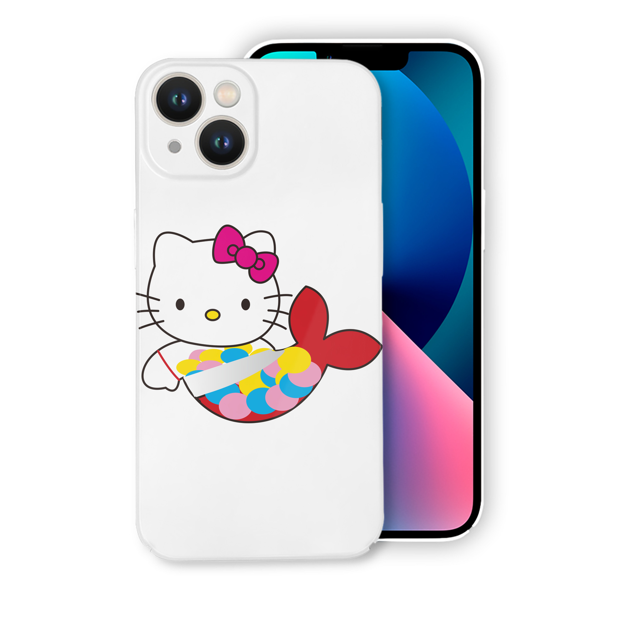 （画像用） Hello Kitty ハローキティ 【iPhone 14シリーズ対応】ハードケース