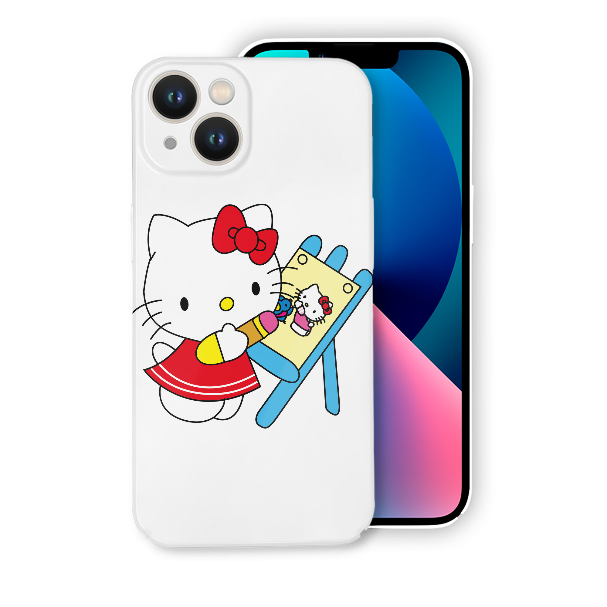 （画像用） Hello Kitty ハローキティ 【iPhone 14シリーズ対応】ハードケース