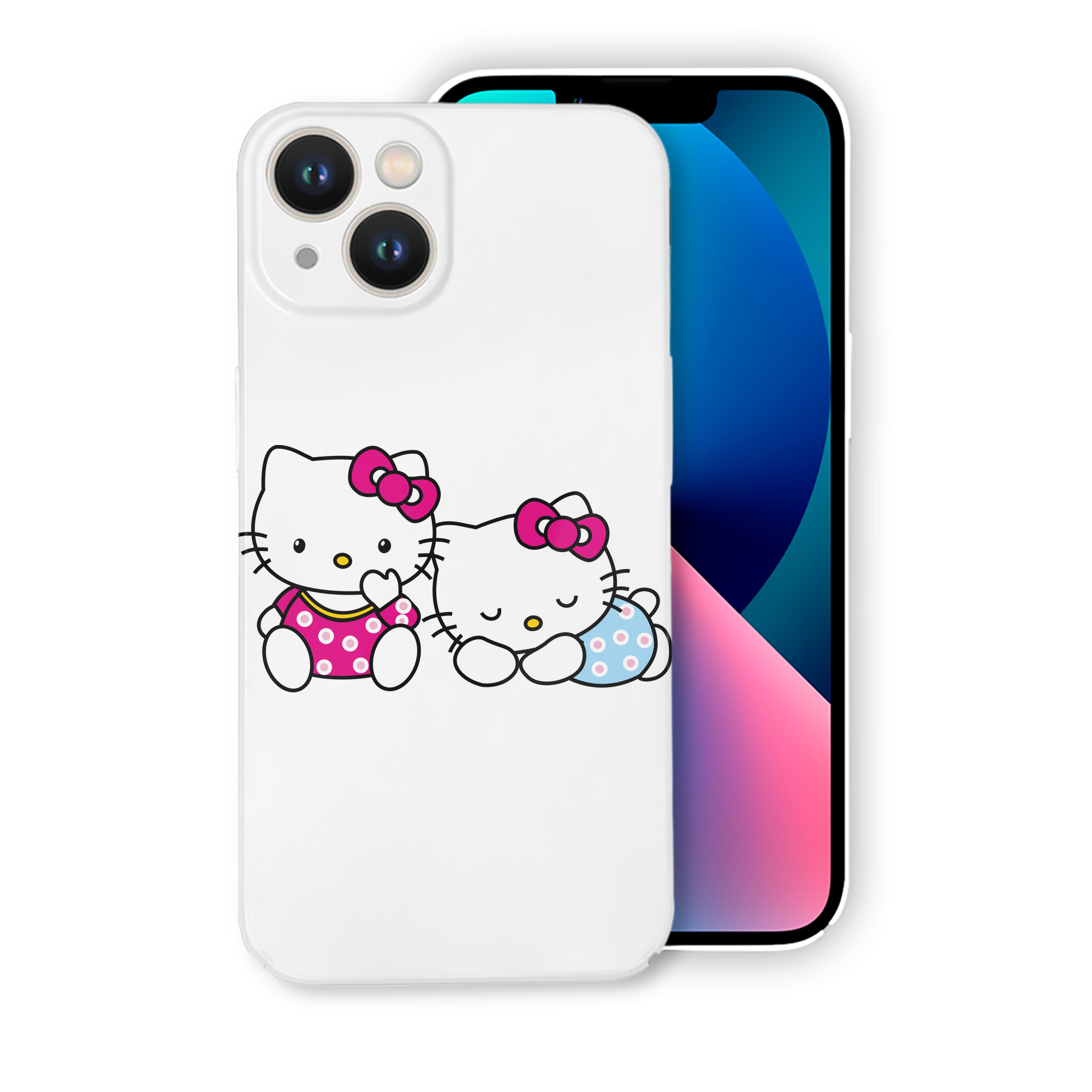 （画像用） Hello Kitty ハローキティ 【iPhone 14シリーズ対応】ハードケース