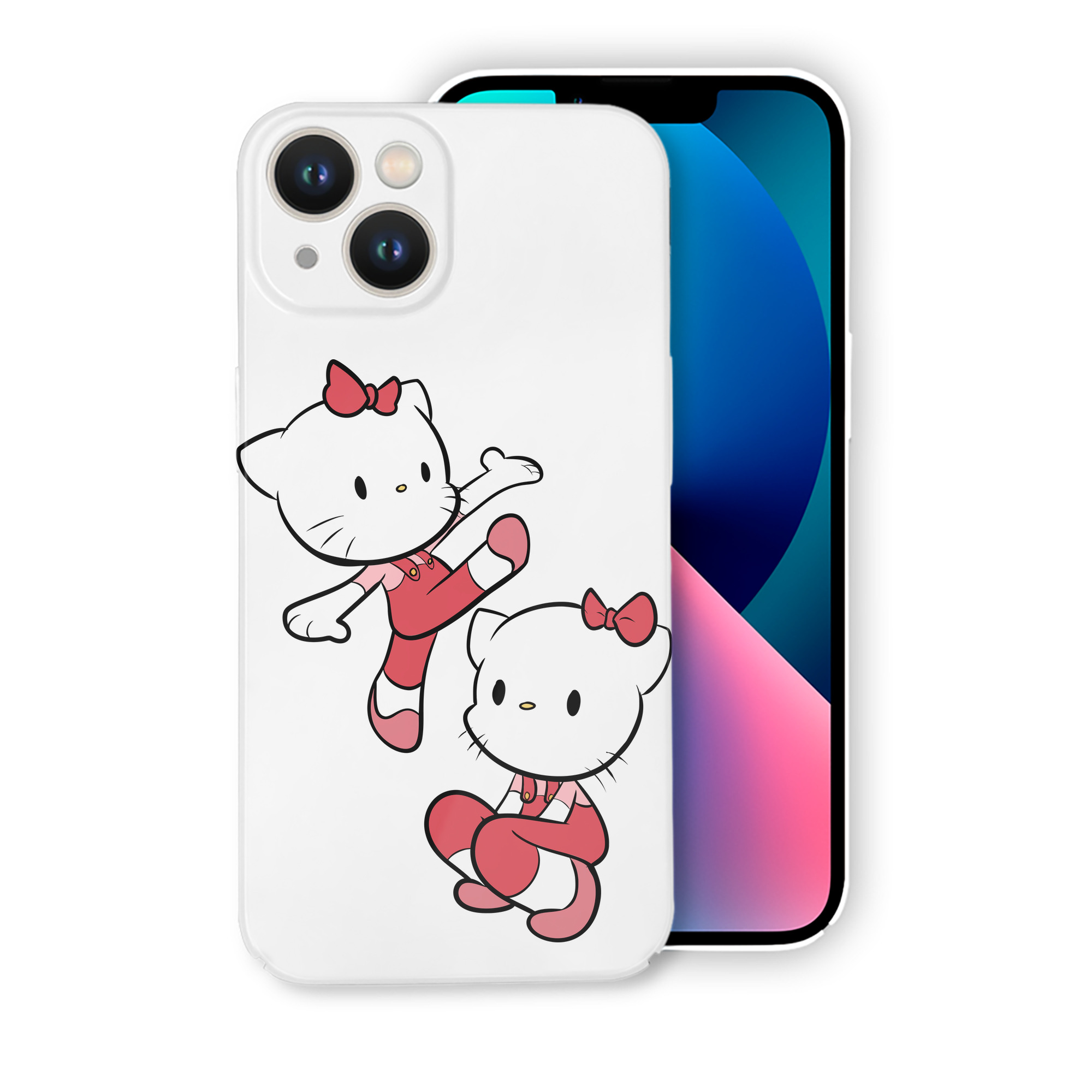 （画像用） Hello Kitty ハローキティ 【iPhone 14シリーズ対応】ハードケース