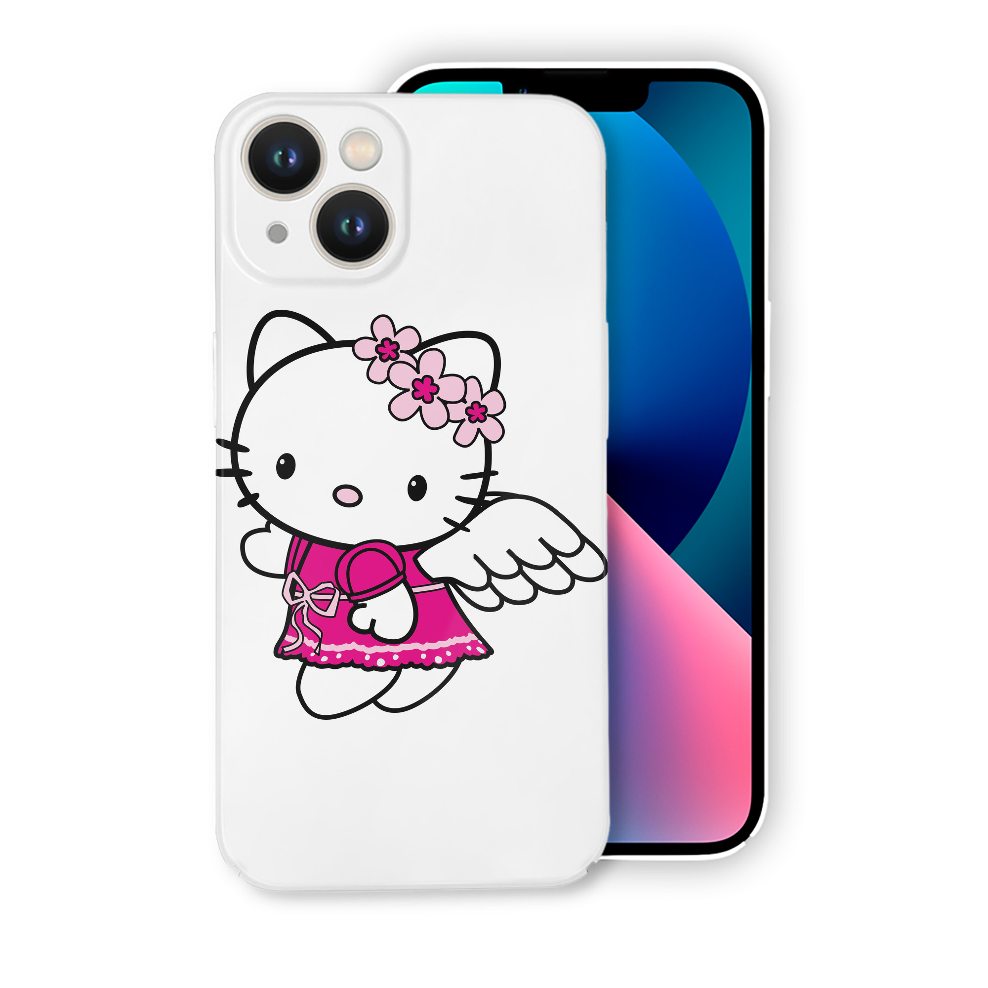 （画像用） Hello Kitty ハローキティ 【iPhone 14シリーズ対応】ハードケース