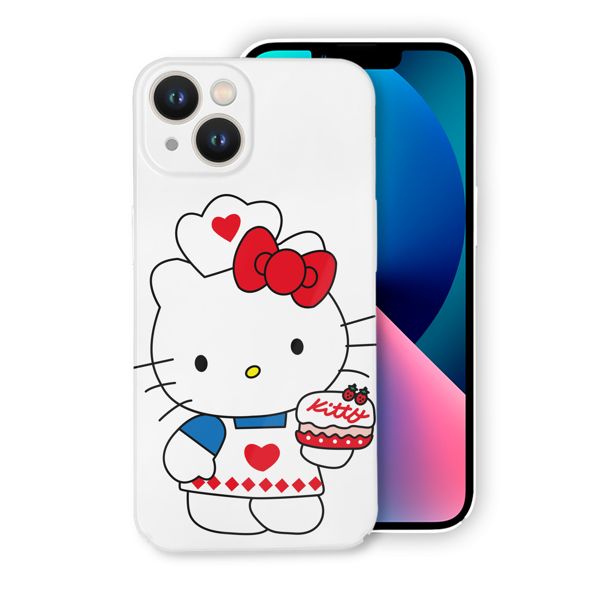 （画像用） Hello Kitty ハローキティ 【iPhone 14シリーズ対応】ハードケース