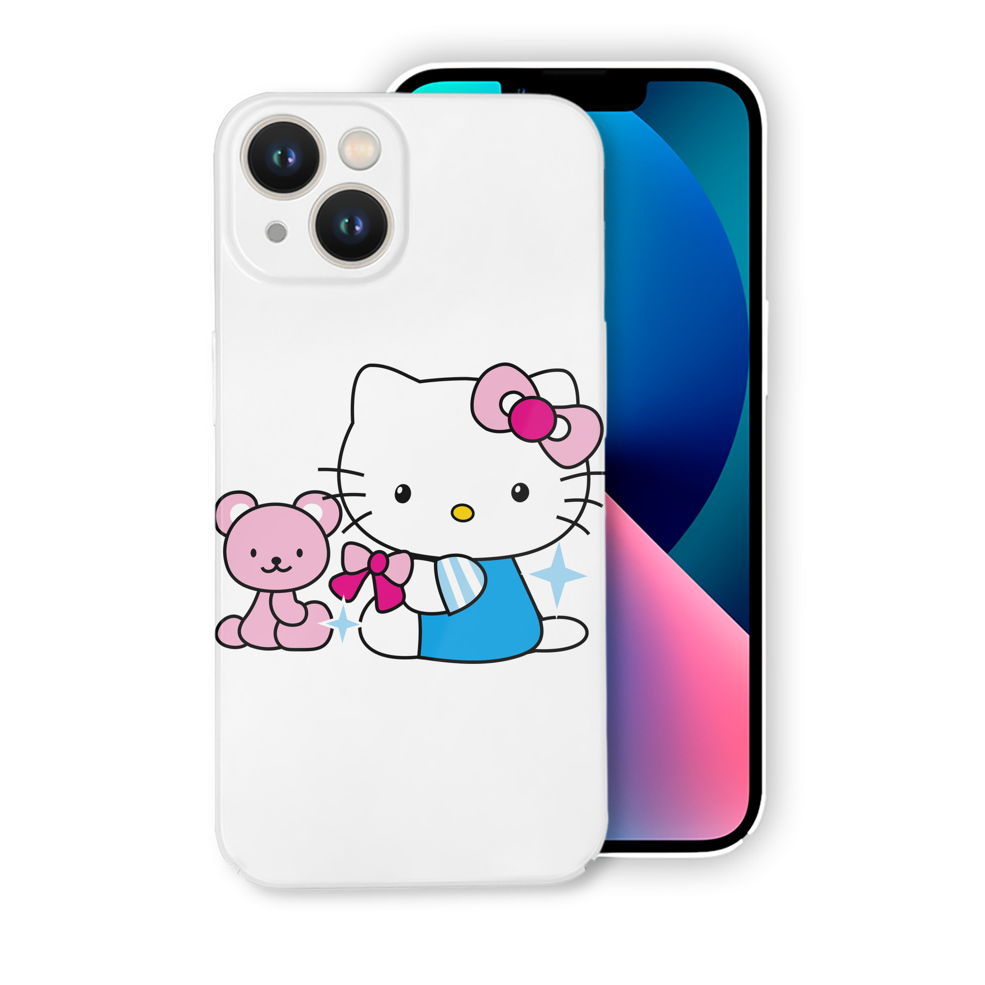 （画像用） Hello Kitty ハローキティ 【iPhone 14シリーズ対応】ハードケース