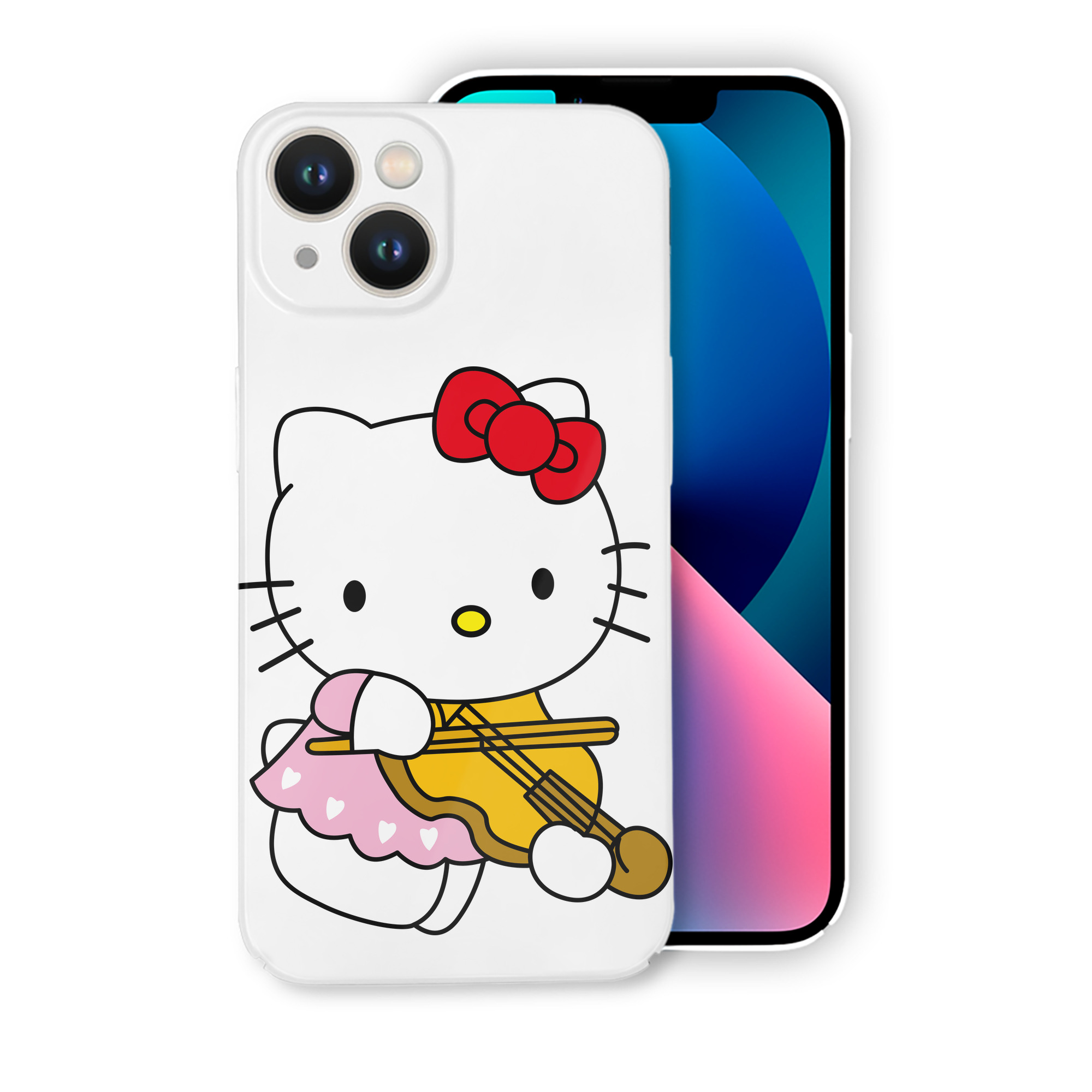 （画像用） Hello Kitty ハローキティ 【iPhone 14シリーズ対応】ハードケース
