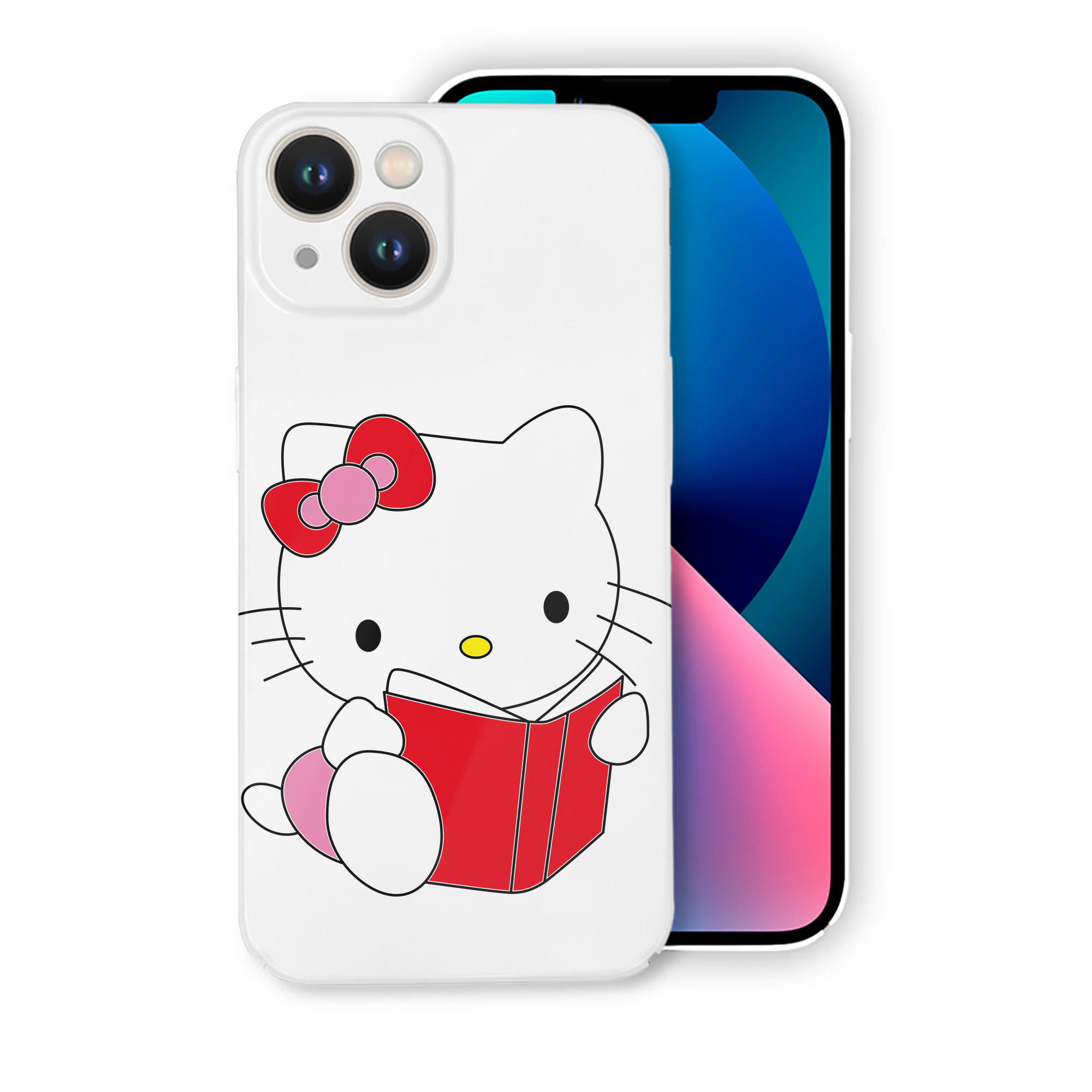（画像用） Hello Kitty ハローキティ 【iPhone 14シリーズ対応】ハードケース