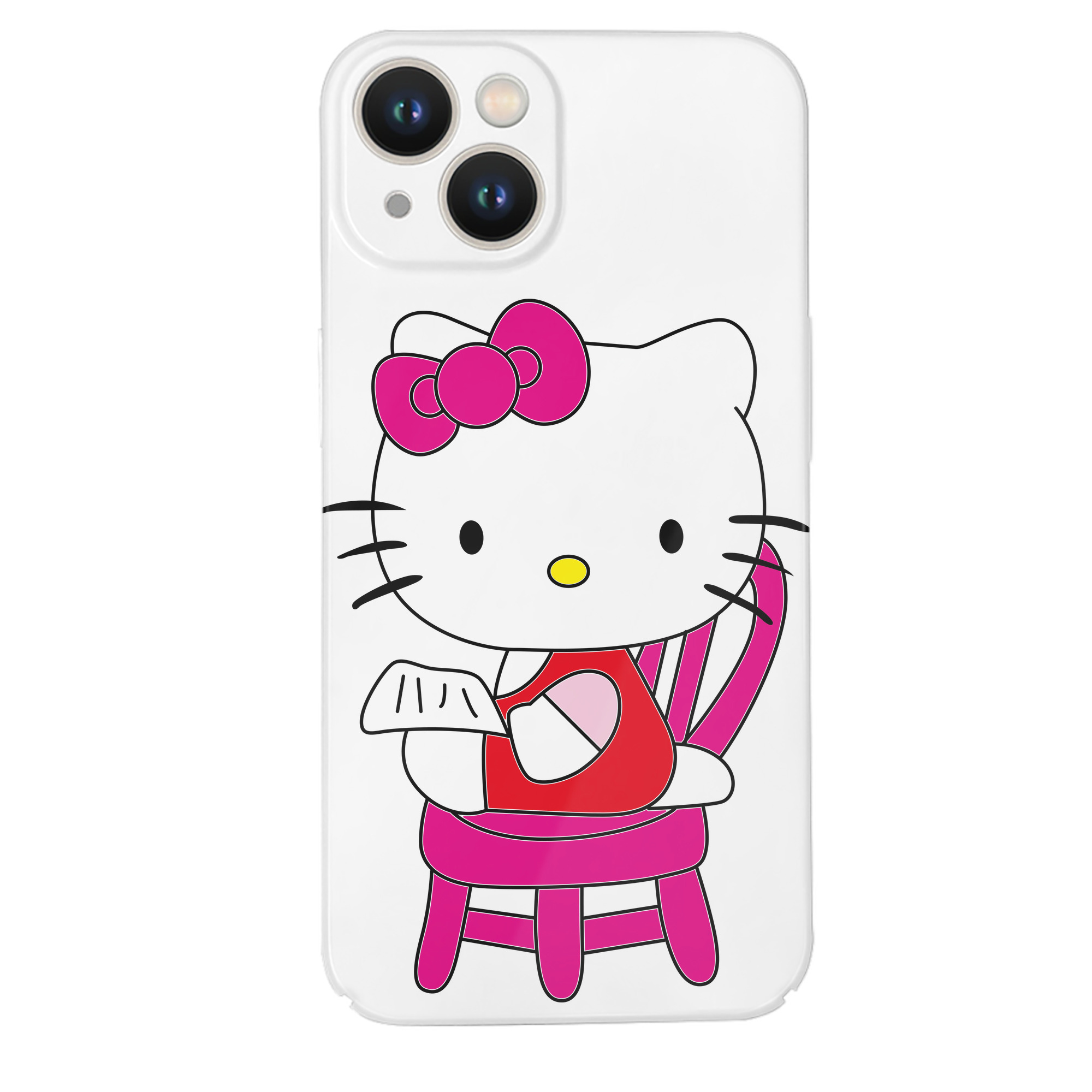 （画像用） Hello Kitty ハローキティ 【iPhone 14シリーズ対応】ハードケース