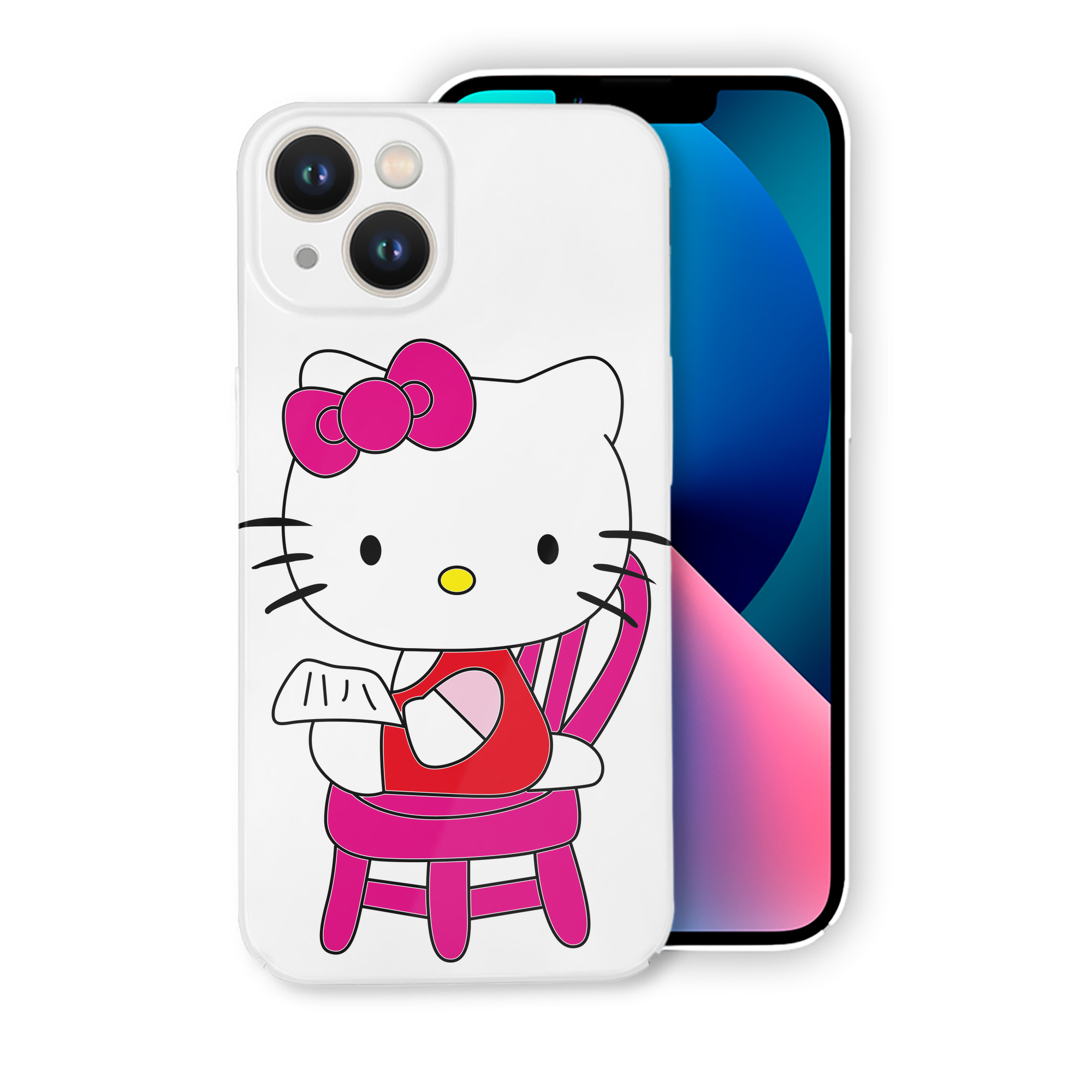 （画像用） Hello Kitty ハローキティ 【iPhone 14シリーズ対応】ハードケース