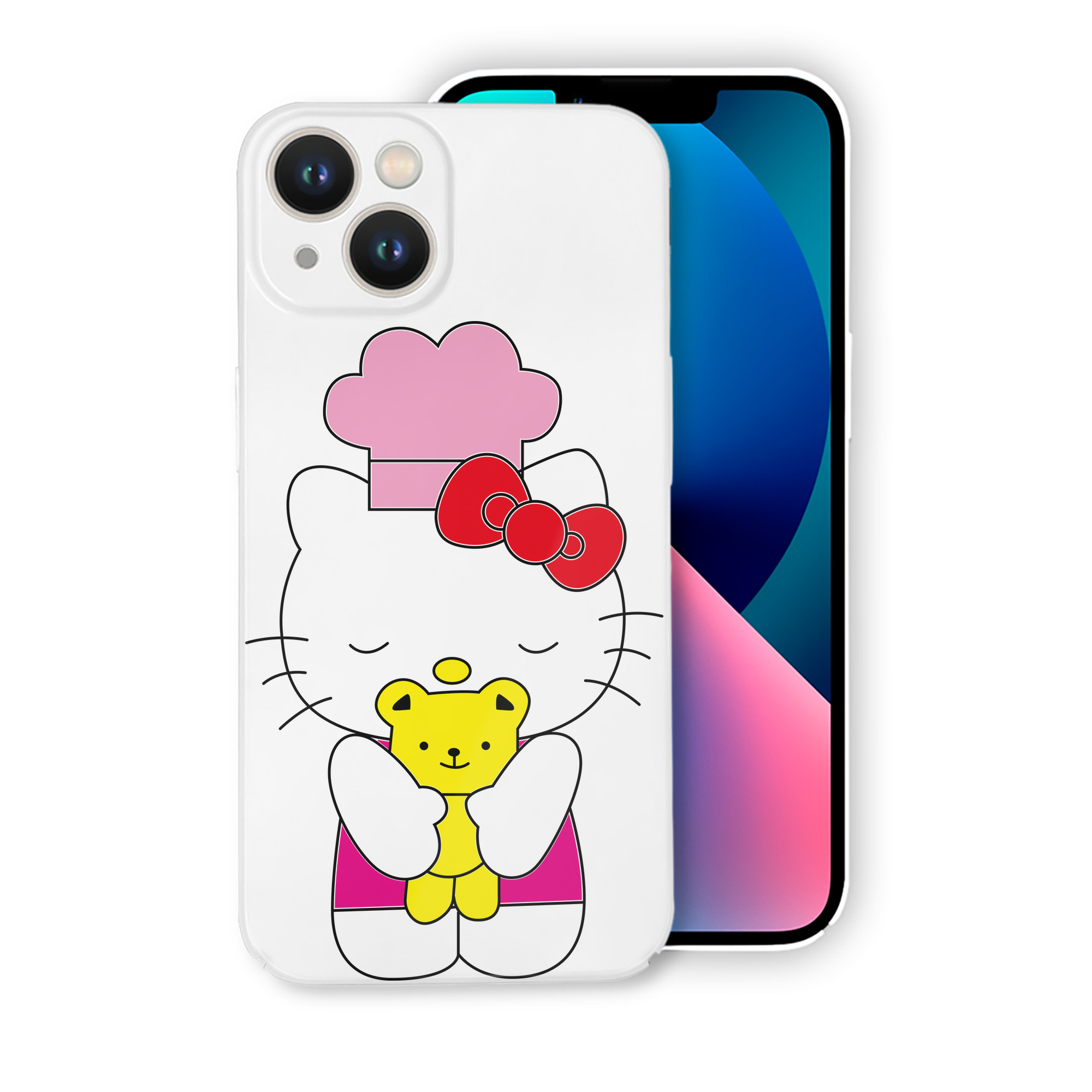 （画像用） Hello Kitty ハローキティ 【iPhone 14シリーズ対応】ハードケース