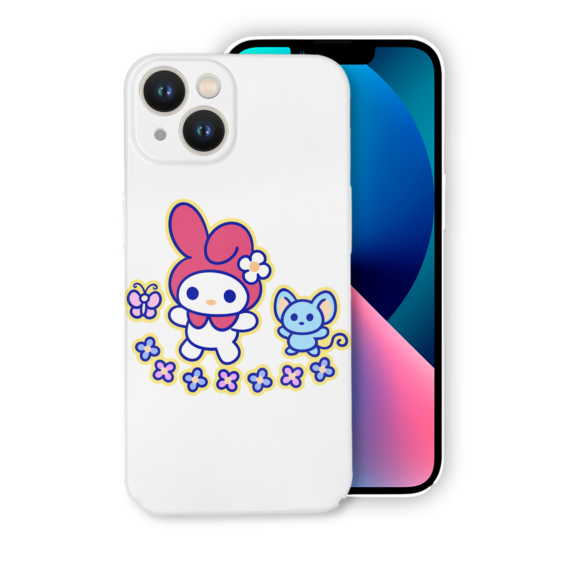 （画像用） Hello Kitty ハローキティ 【iPhone 14シリーズ対応】ハードケース