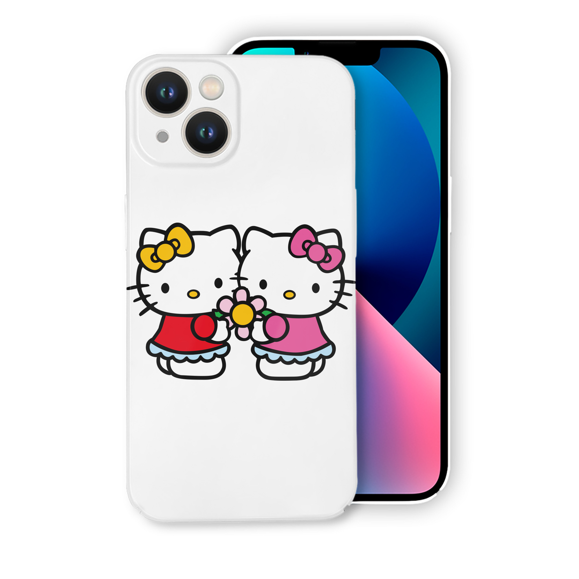 （画像用） Hello Kitty ハローキティ 【iPhone 14シリーズ対応】ハードケース