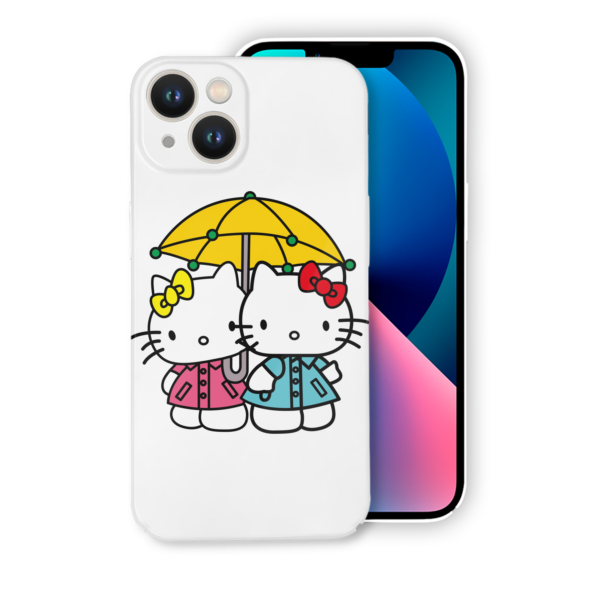 （画像用） Hello Kitty ハローキティ 【iPhone 14シリーズ対応】ハードケース