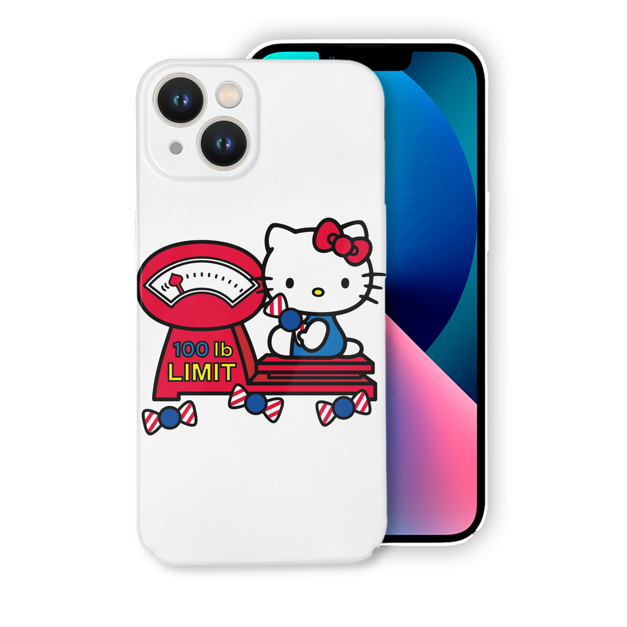 （画像用） Hello Kitty ハローキティ 【iPhone 14シリーズ対応】ハードケース