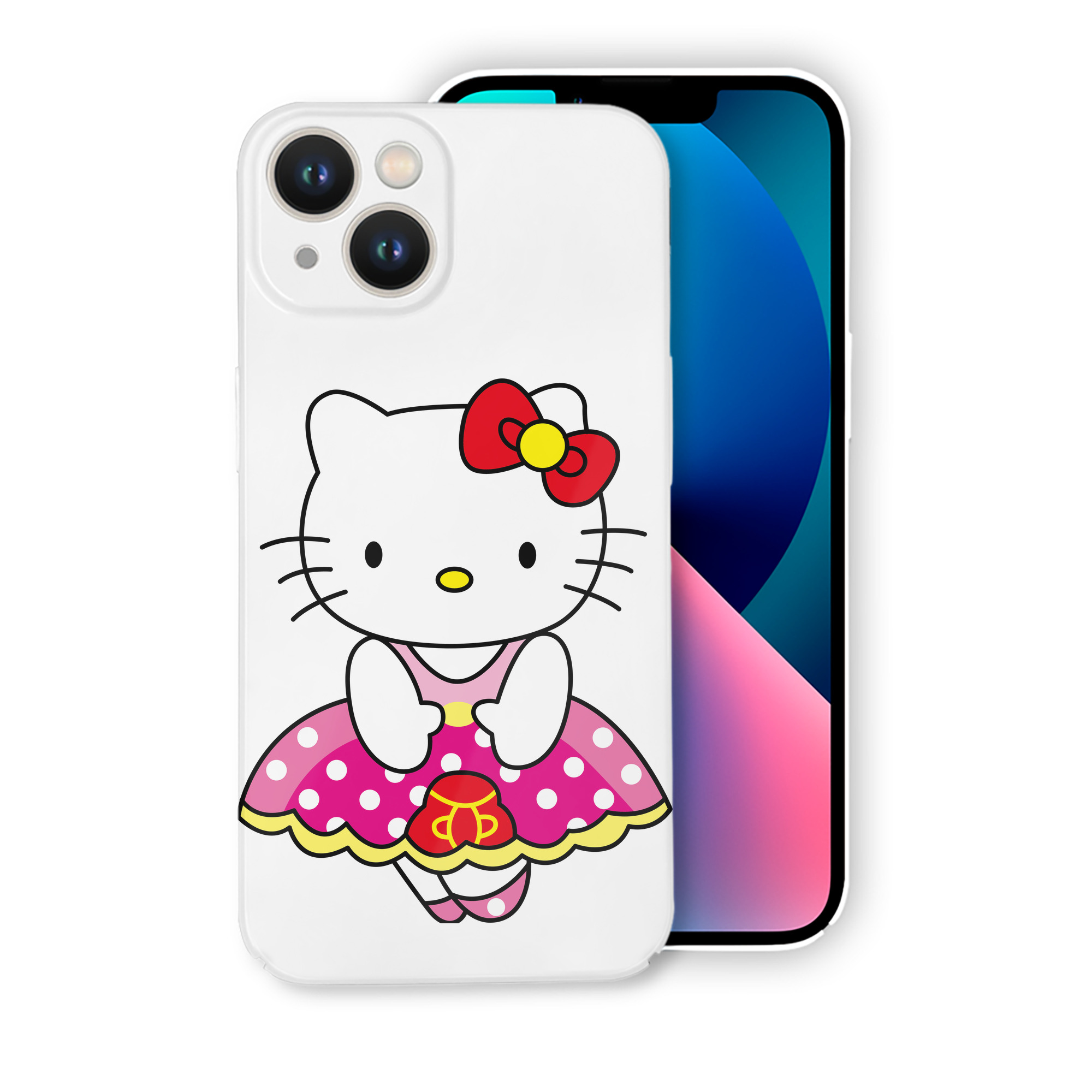 （画像用） Hello Kitty ハローキティ 【iPhone 14シリーズ対応】ハードケース