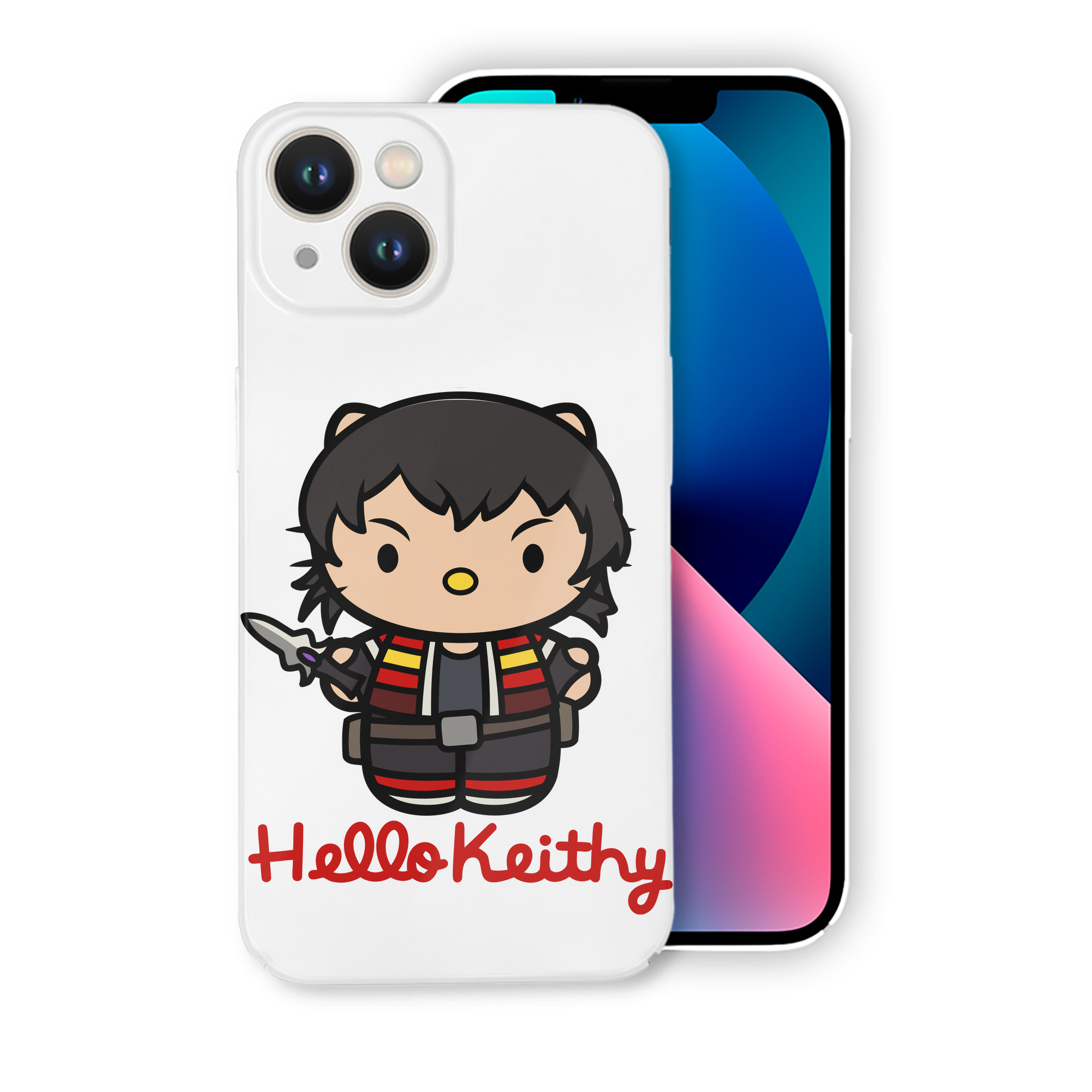 （画像用） Hello Kitty ハローキティ 【iPhone 14シリーズ対応】ハードケース