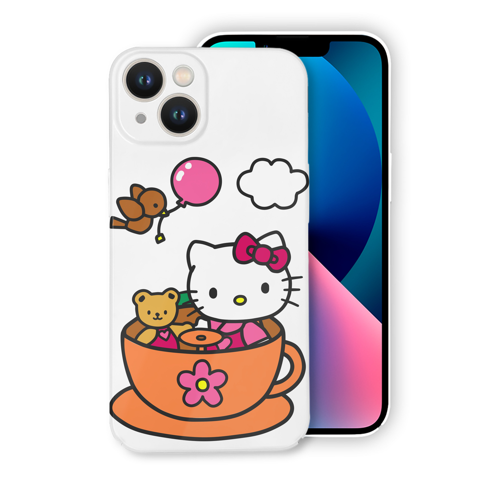 （画像用） Hello Kitty ハローキティ 【iPhone 14シリーズ対応】ハードケース