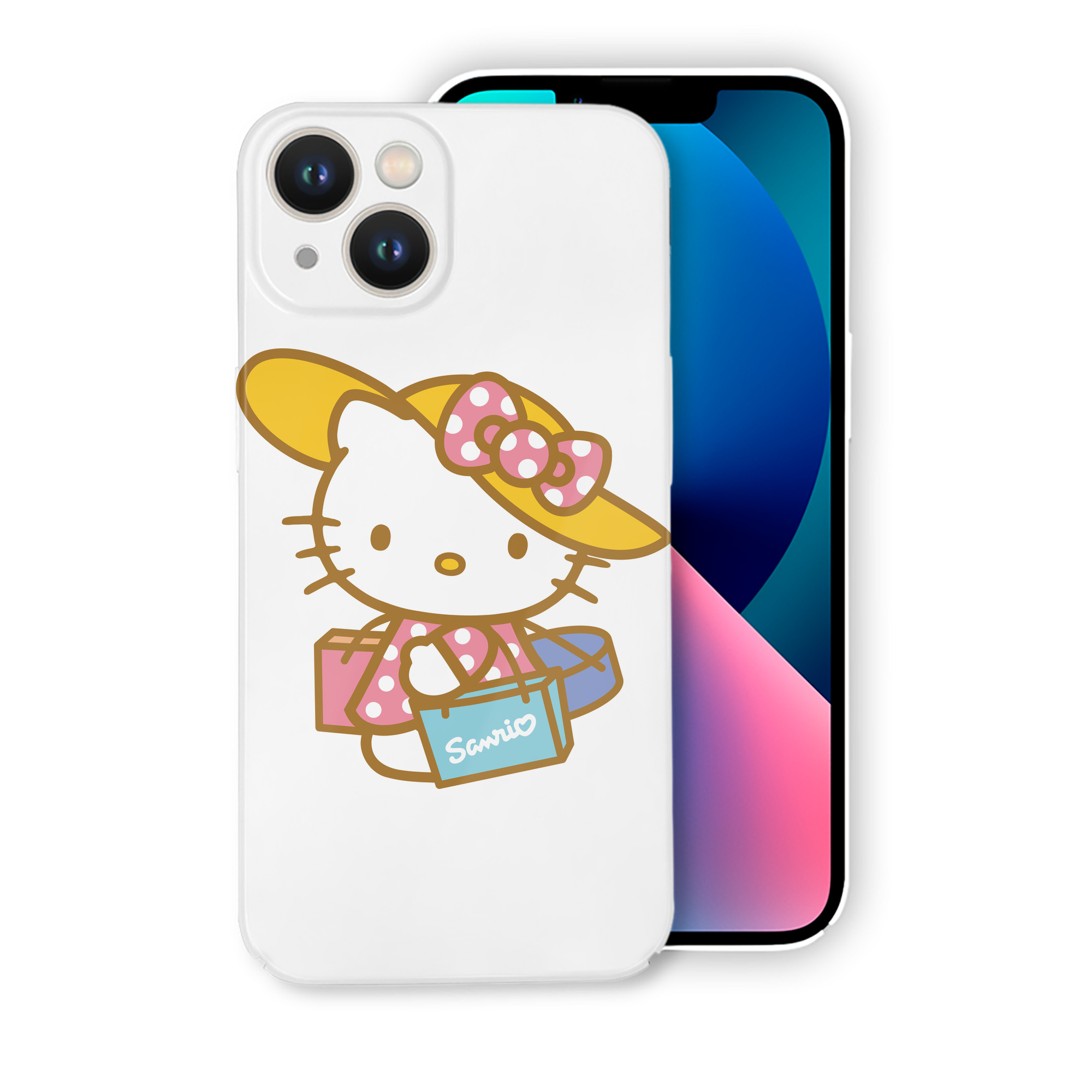 （画像用） Hello Kitty ハローキティ 【iPhone 14シリーズ対応】ハードケース