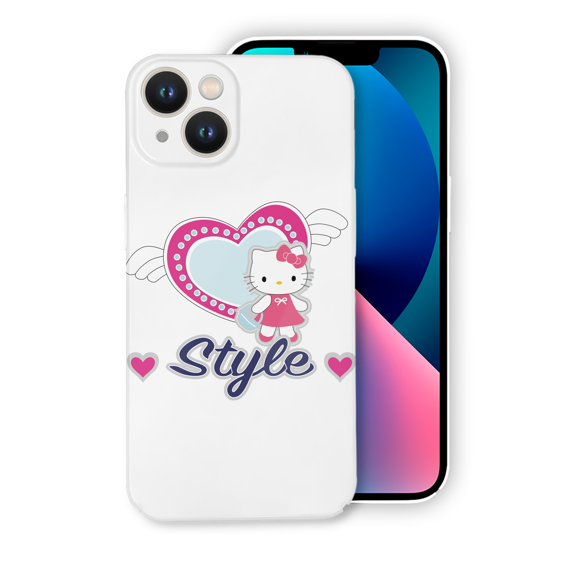 （画像用） Hello Kitty ハローキティ 【iPhone 14シリーズ対応】ハードケース