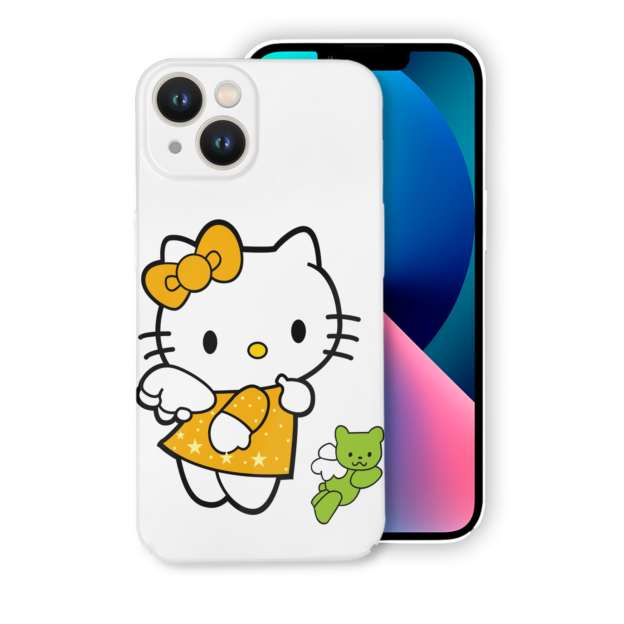 （画像用） Hello Kitty ハローキティ 【iPhone 14シリーズ対応】ハードケース
