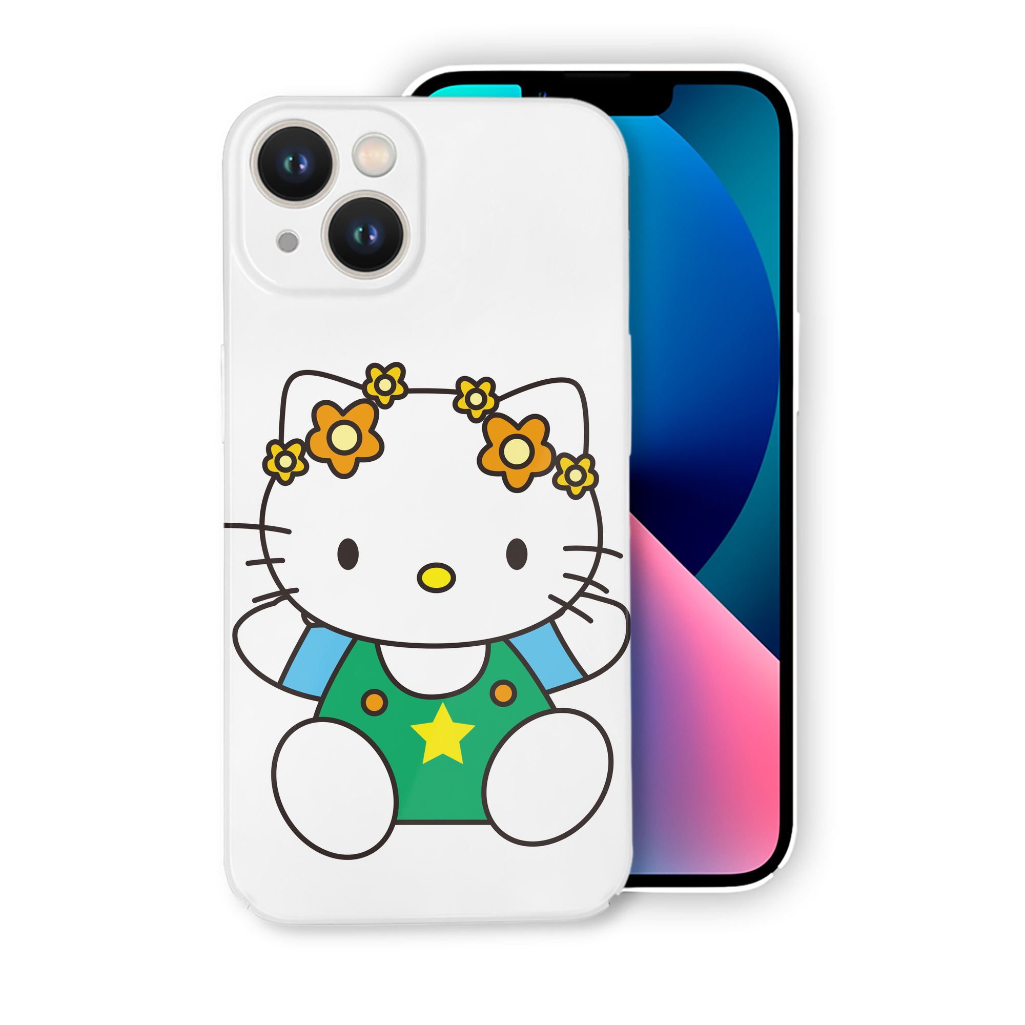 （画像用） Hello Kitty ハローキティ 【iPhone 14シリーズ対応】ハードケース