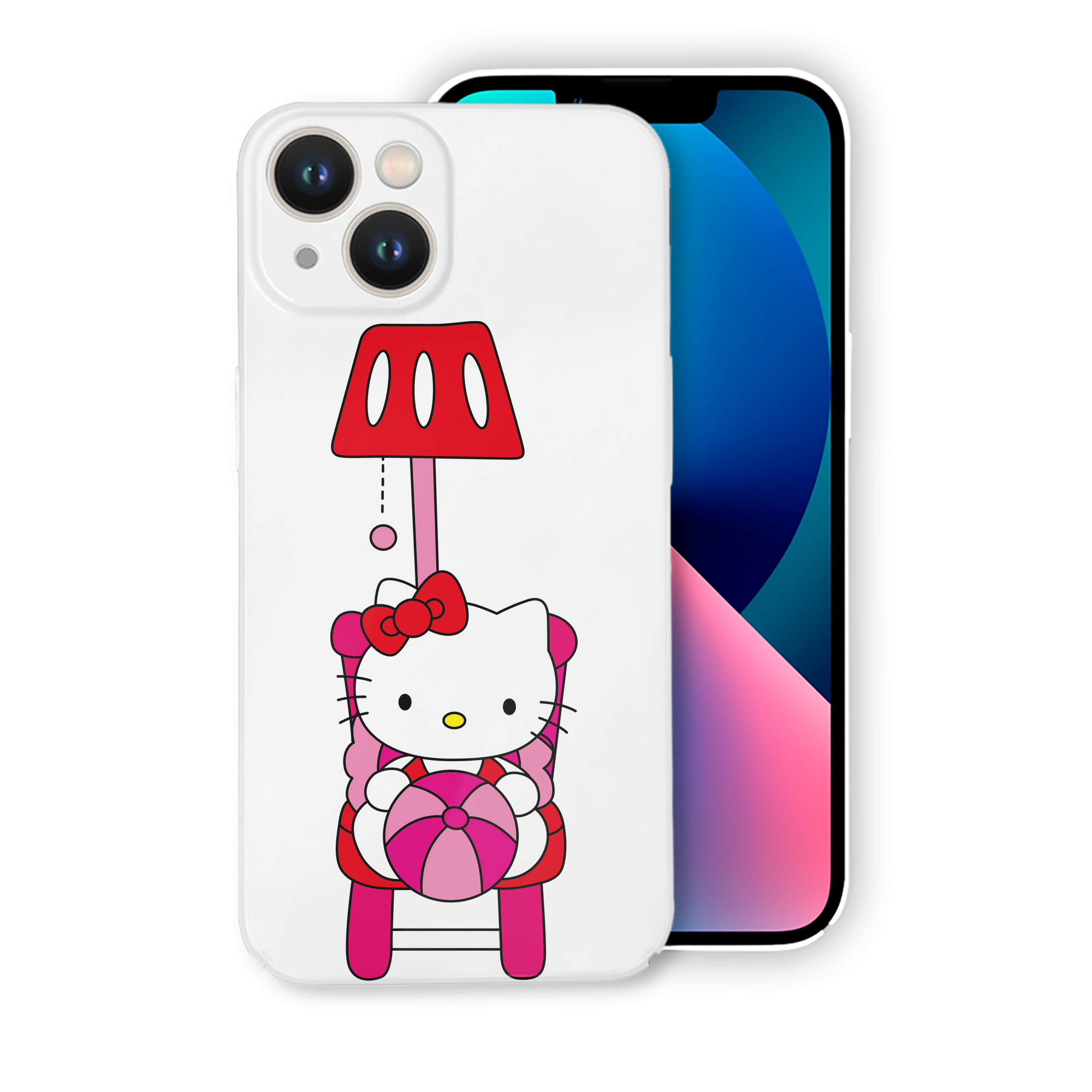 （画像用） Hello Kitty ハローキティ 【iPhone 14シリーズ対応】ハードケース