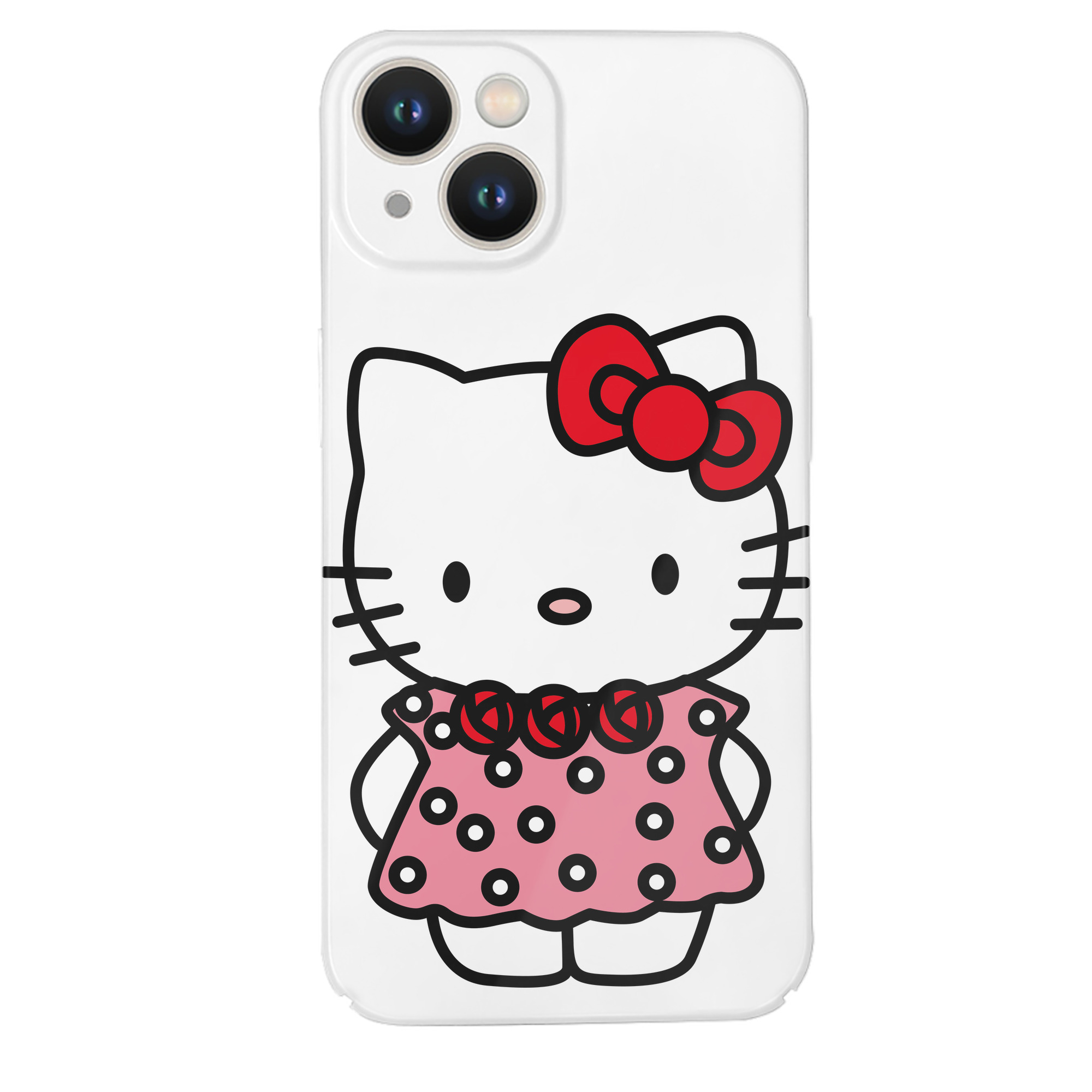 （画像用） Hello Kitty ハローキティ 【iPhone 14シリーズ対応】ハードケース