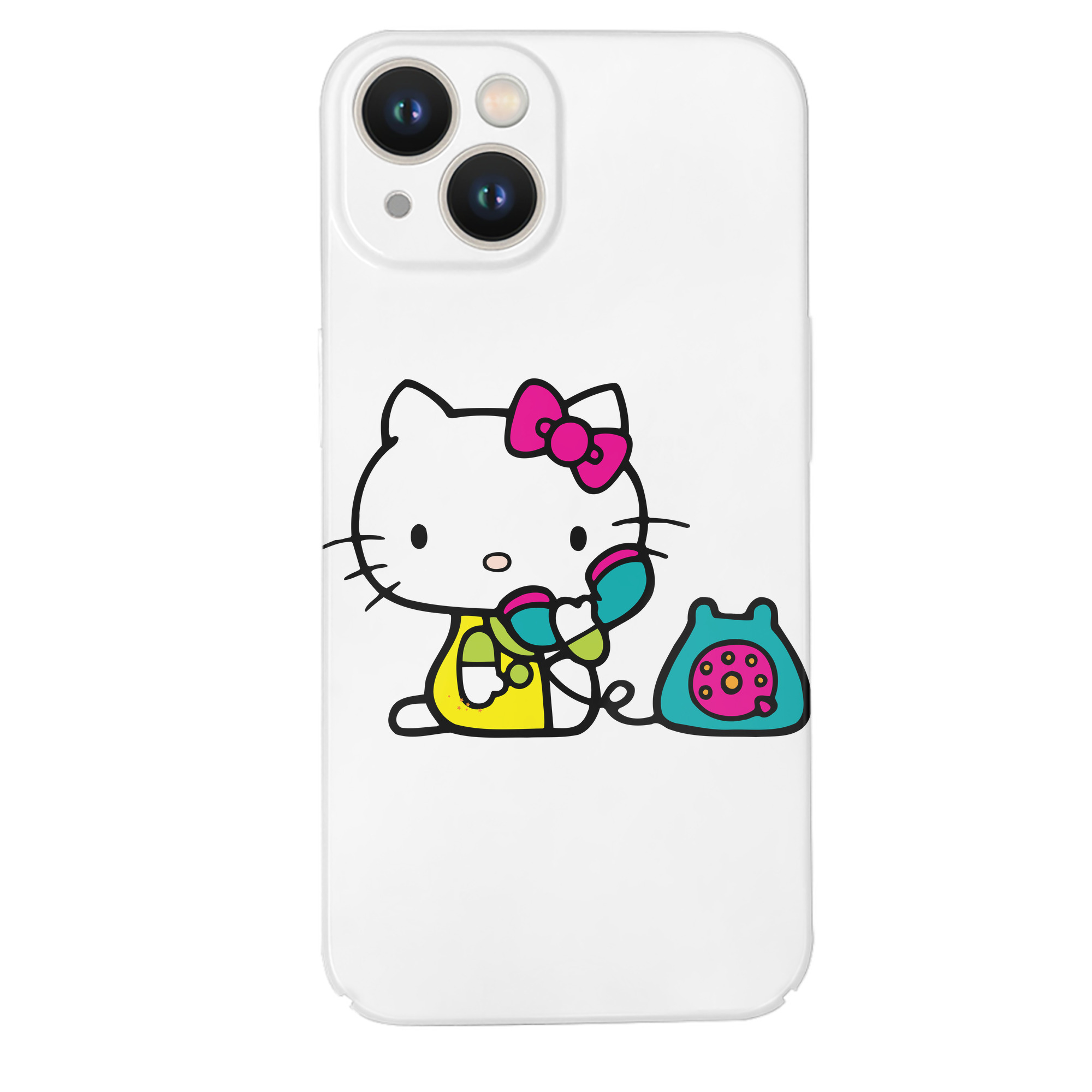 （画像用） Hello Kitty ハローキティ 【iPhone 14シリーズ対応】ハードケース