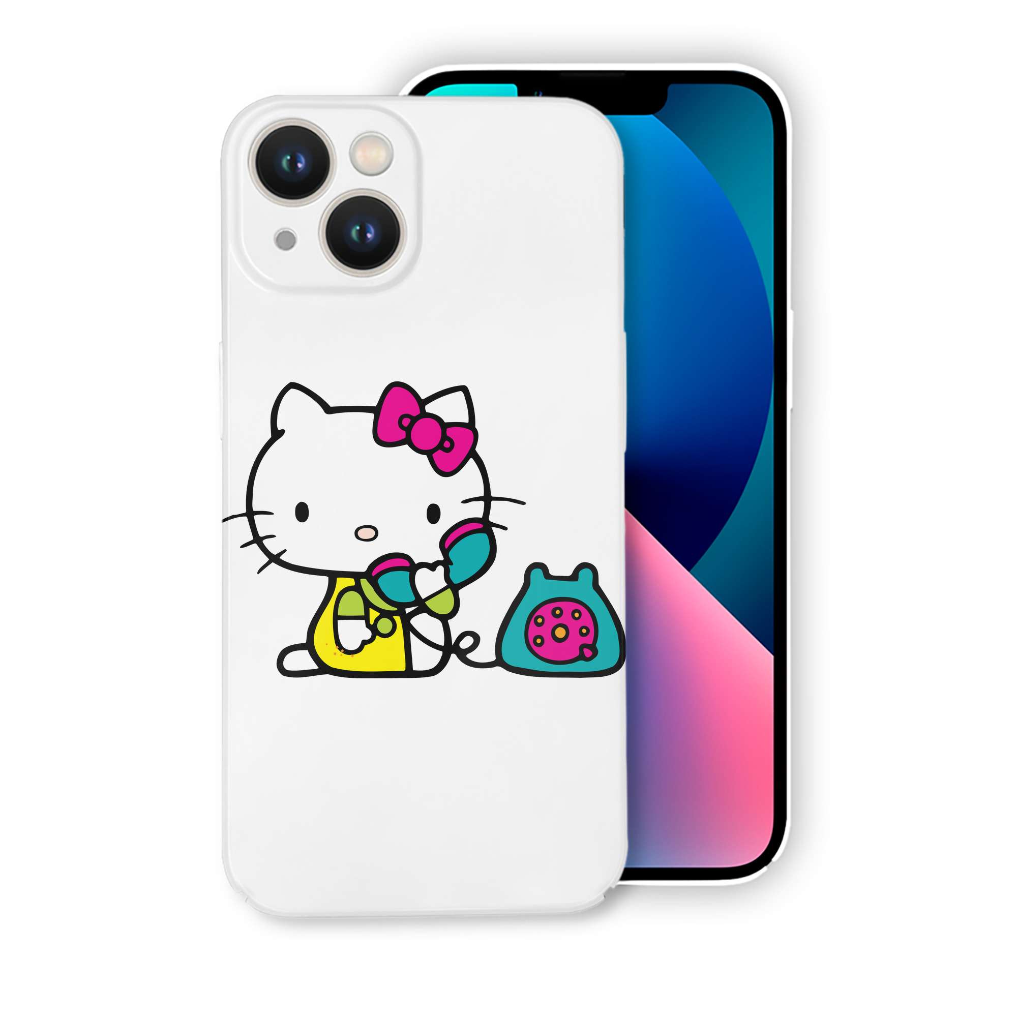 （画像用） Hello Kitty ハローキティ 【iPhone 14シリーズ対応】ハードケース