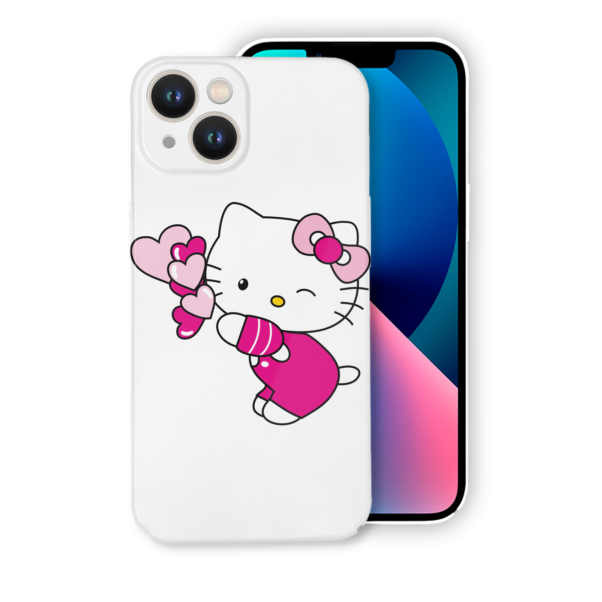 （画像用） Hello Kitty ハローキティ 【iPhone 14シリーズ対応】ハードケース
