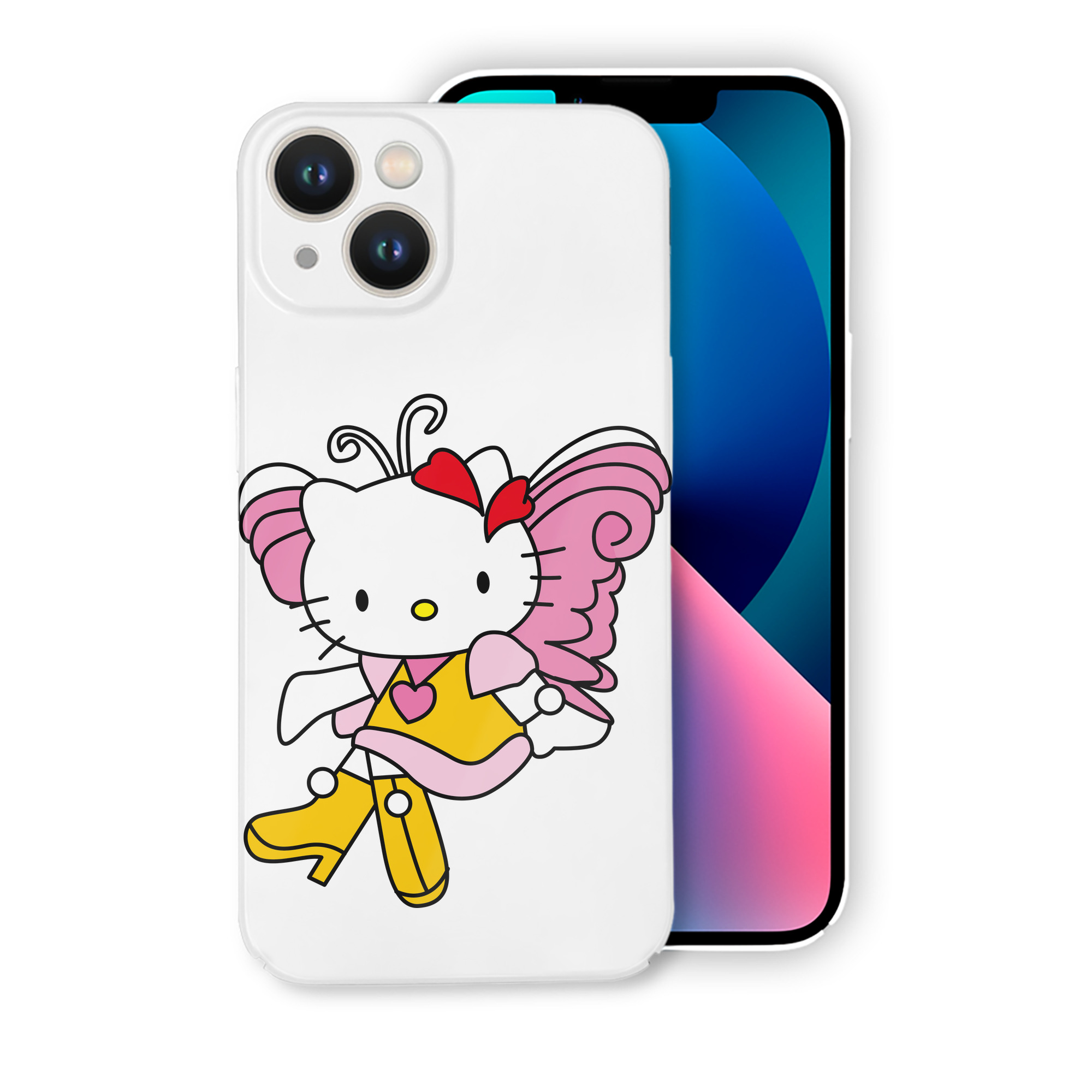 （画像用） Hello Kitty ハローキティ 【iPhone 14シリーズ対応】ハードケース