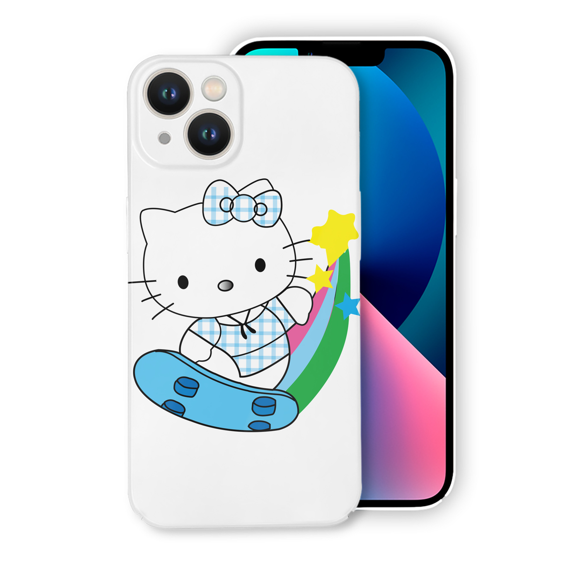 （画像用） Hello Kitty ハローキティ 【iPhone 14シリーズ対応】ハードケース