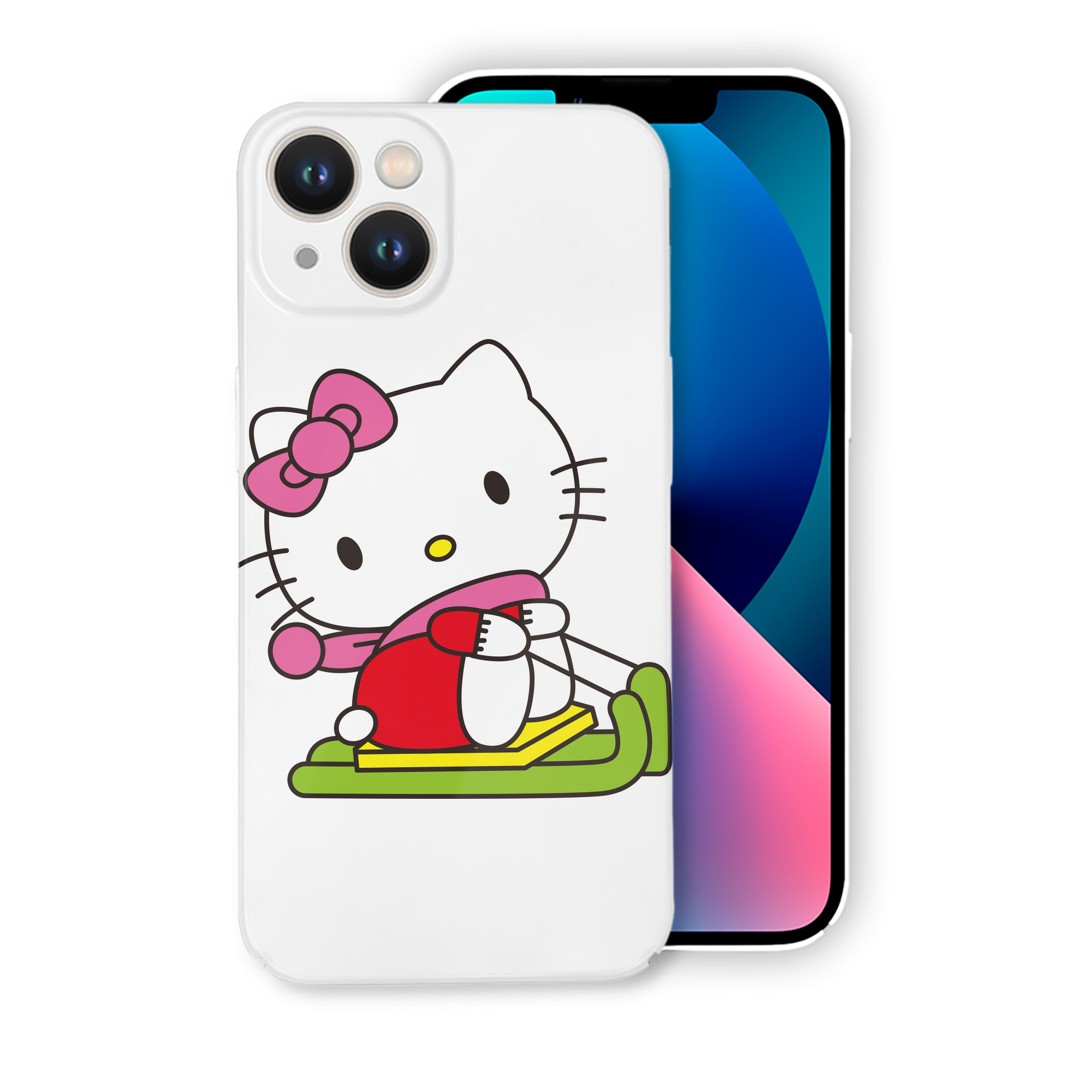 （画像用） Hello Kitty ハローキティ 【iPhone 14シリーズ対応】ハードケース