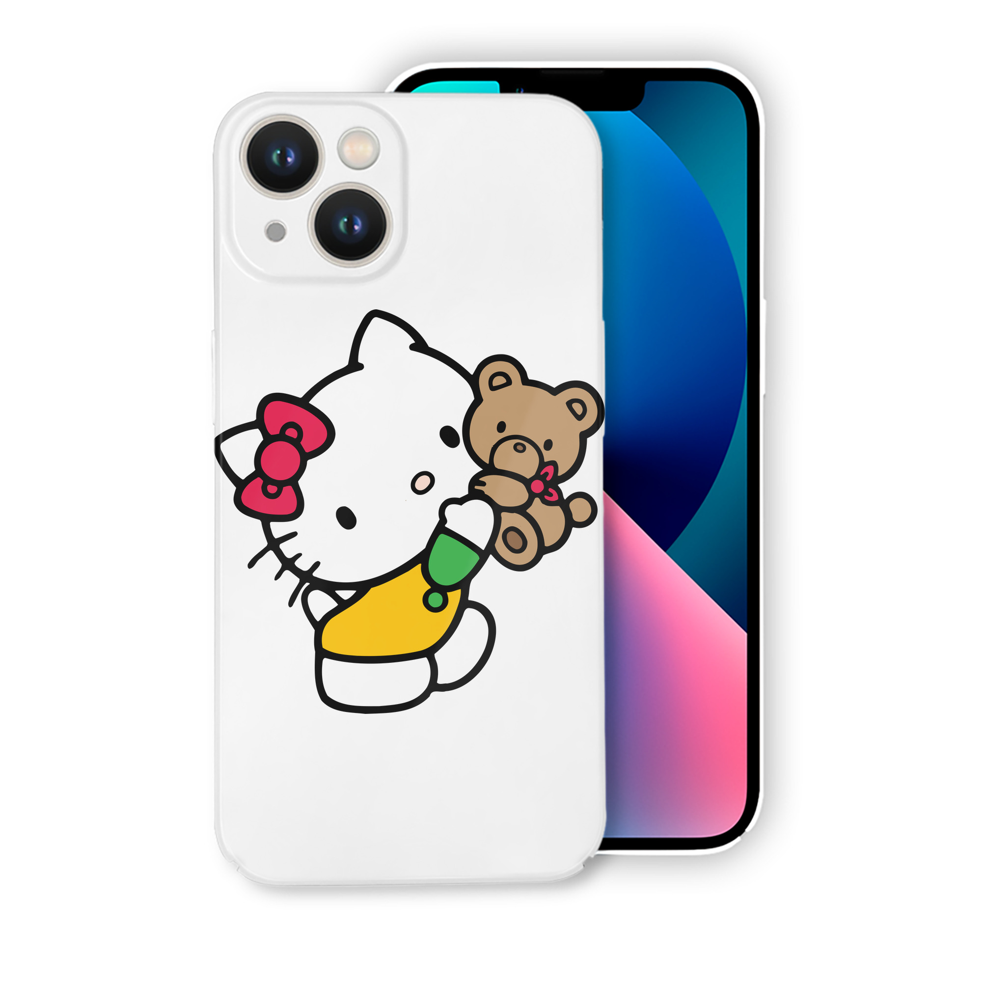 （画像用） Hello Kitty ハローキティ 【iPhone 14シリーズ対応】ハードケース