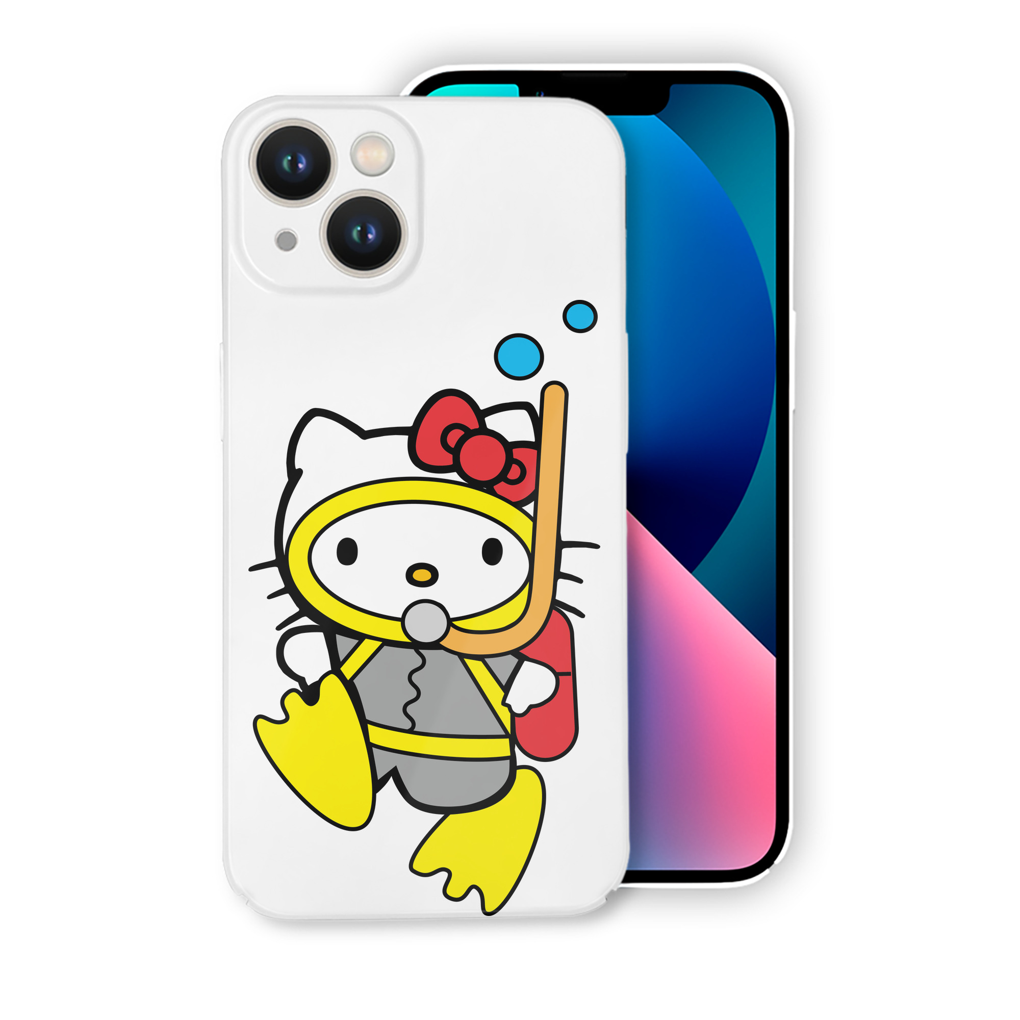 （画像用） Hello Kitty ハローキティ 【iPhone 14シリーズ対応】ハードケース