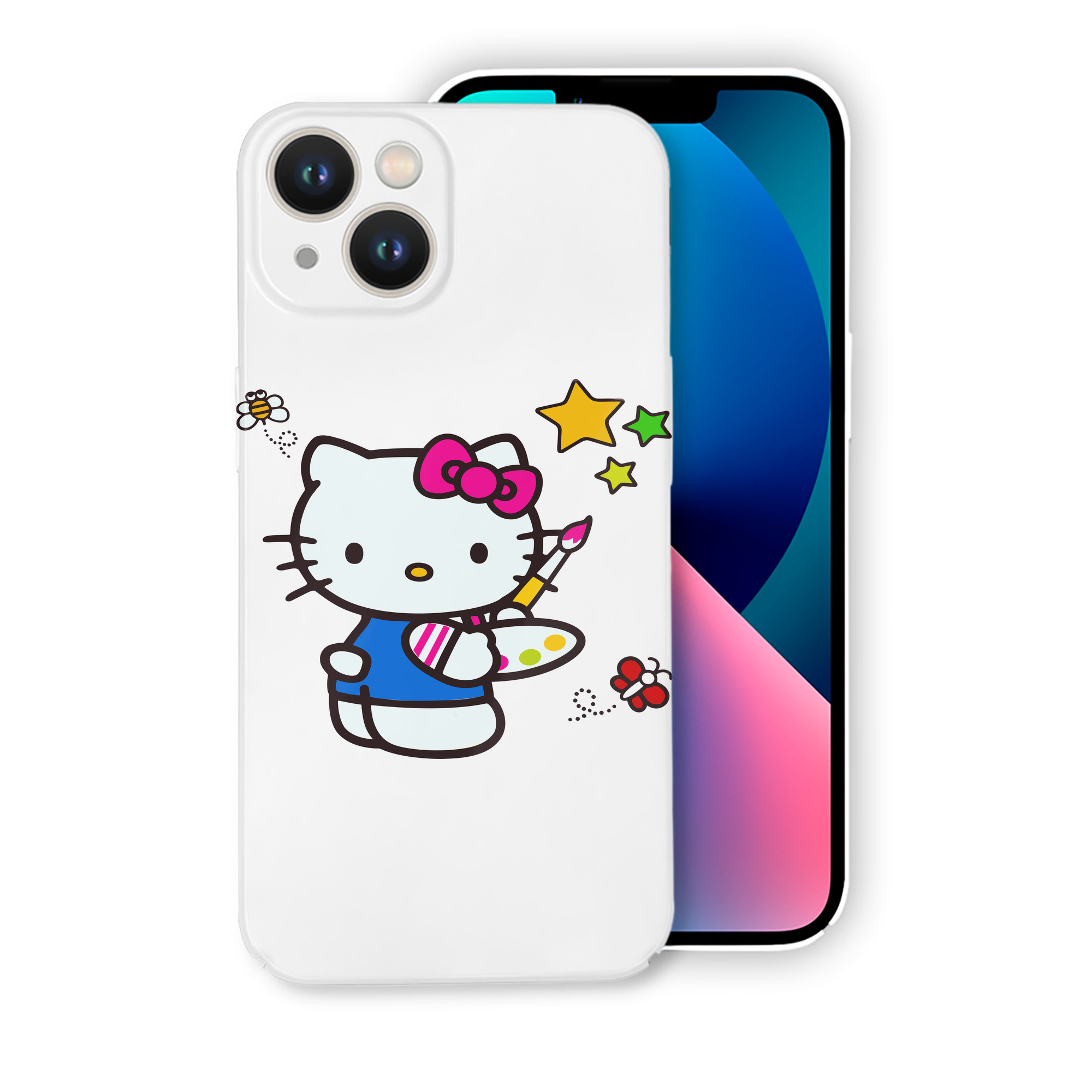 （画像用） Hello Kitty ハローキティ 【iPhone 14シリーズ対応】ハードケース