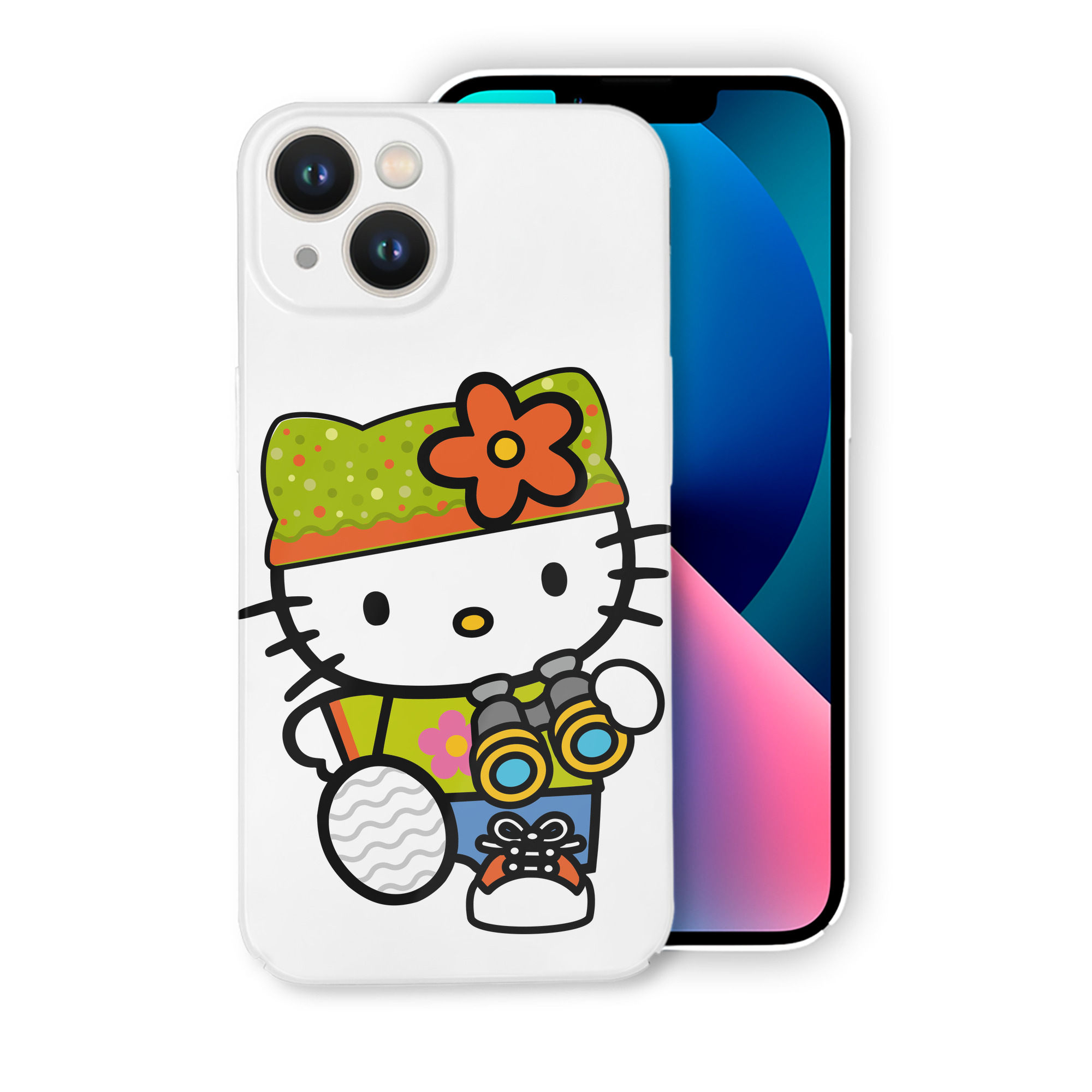 （画像用） Hello Kitty ハローキティ 【iPhone 14シリーズ対応】ハードケース